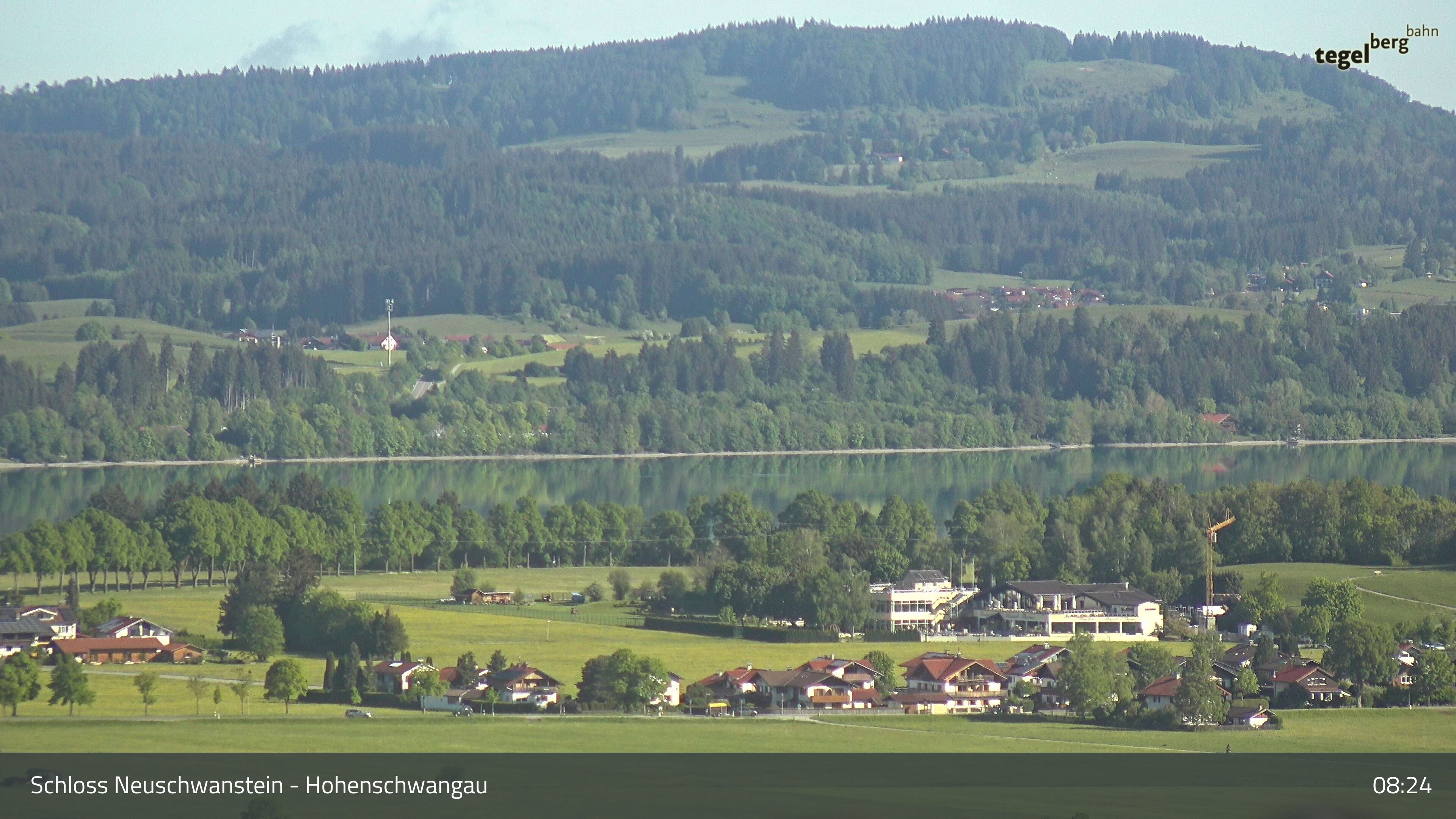 Archiv Foto Webcam Forggensee, Südufer und Schwangau