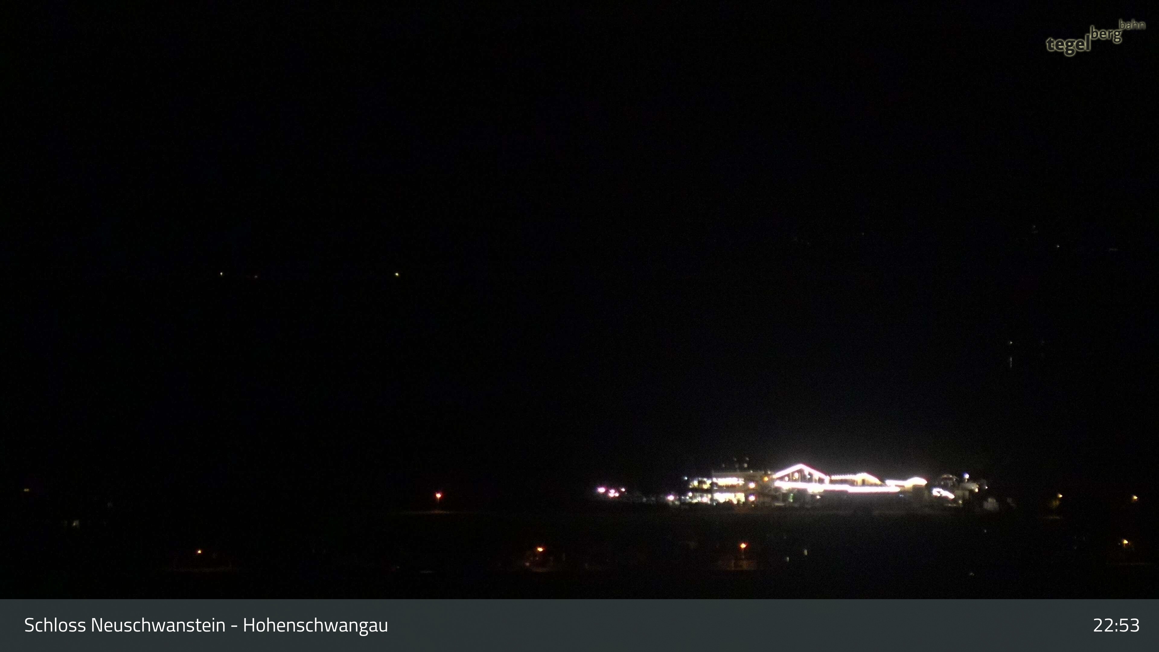 Archived image Webcam Lake Forggen, south bank and village Schwangau