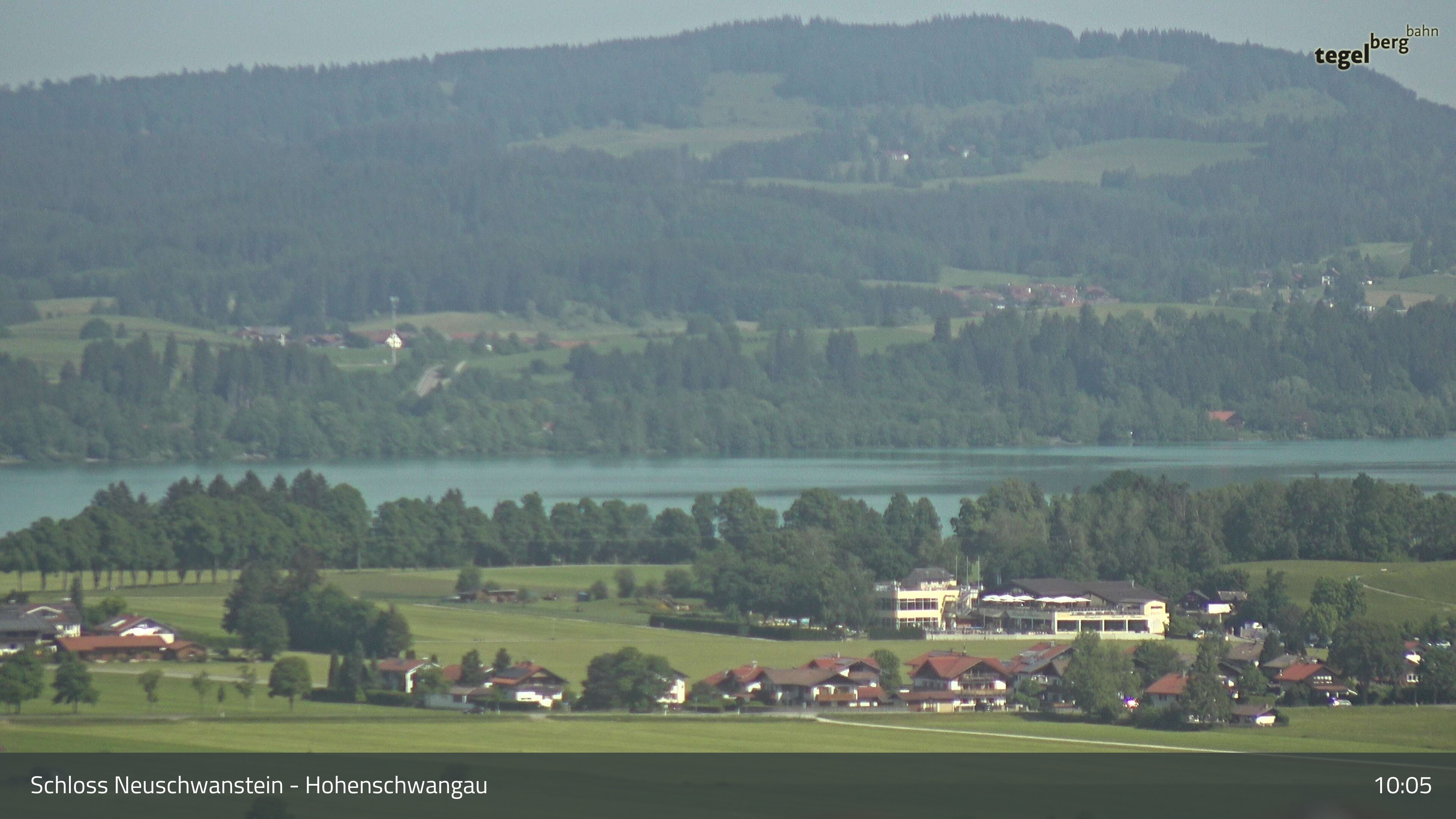 Archiv Foto Webcam Forggensee, Südufer und Schwangau