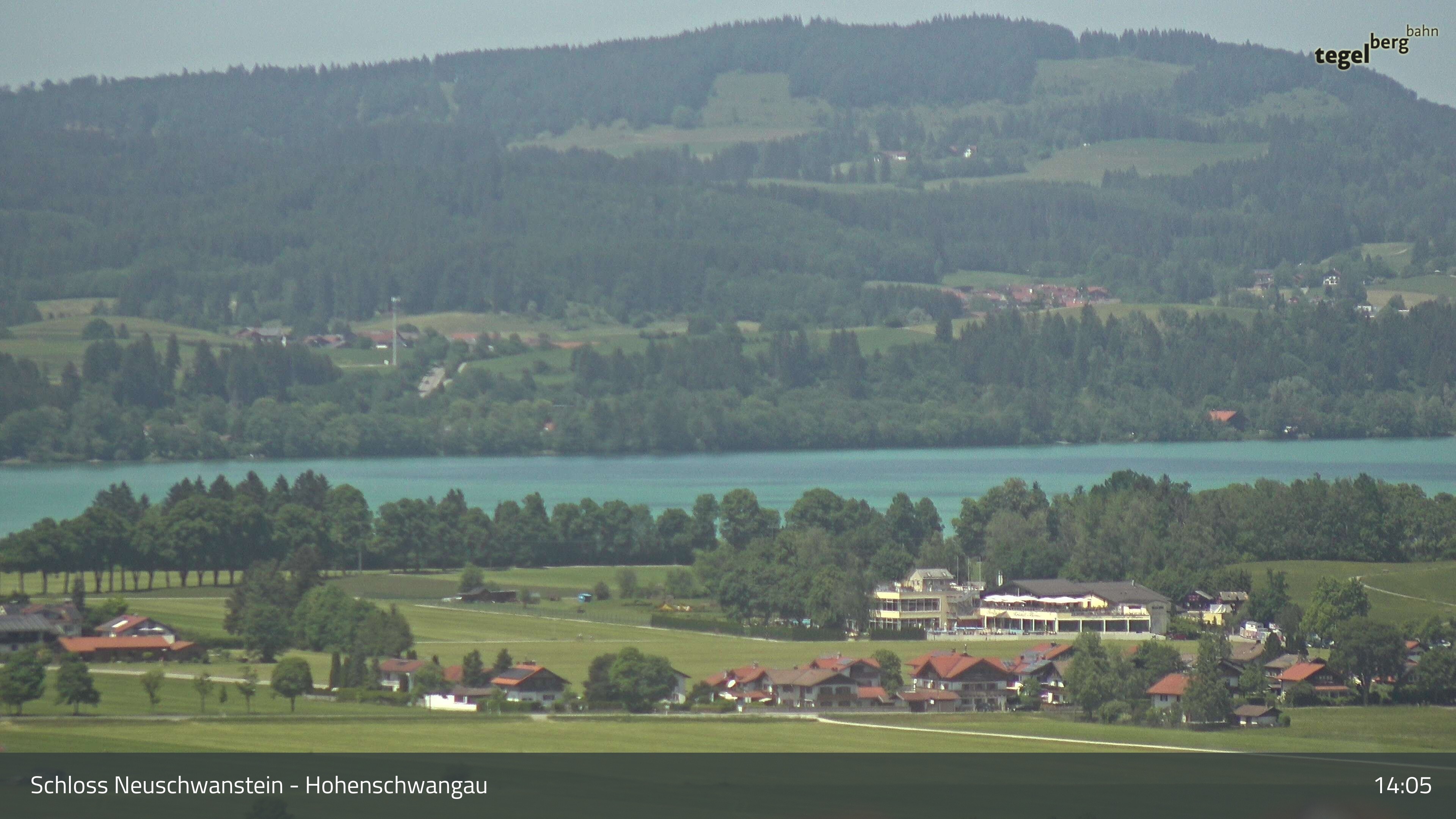 Archiv Foto Webcam Forggensee, Südufer und Schwangau