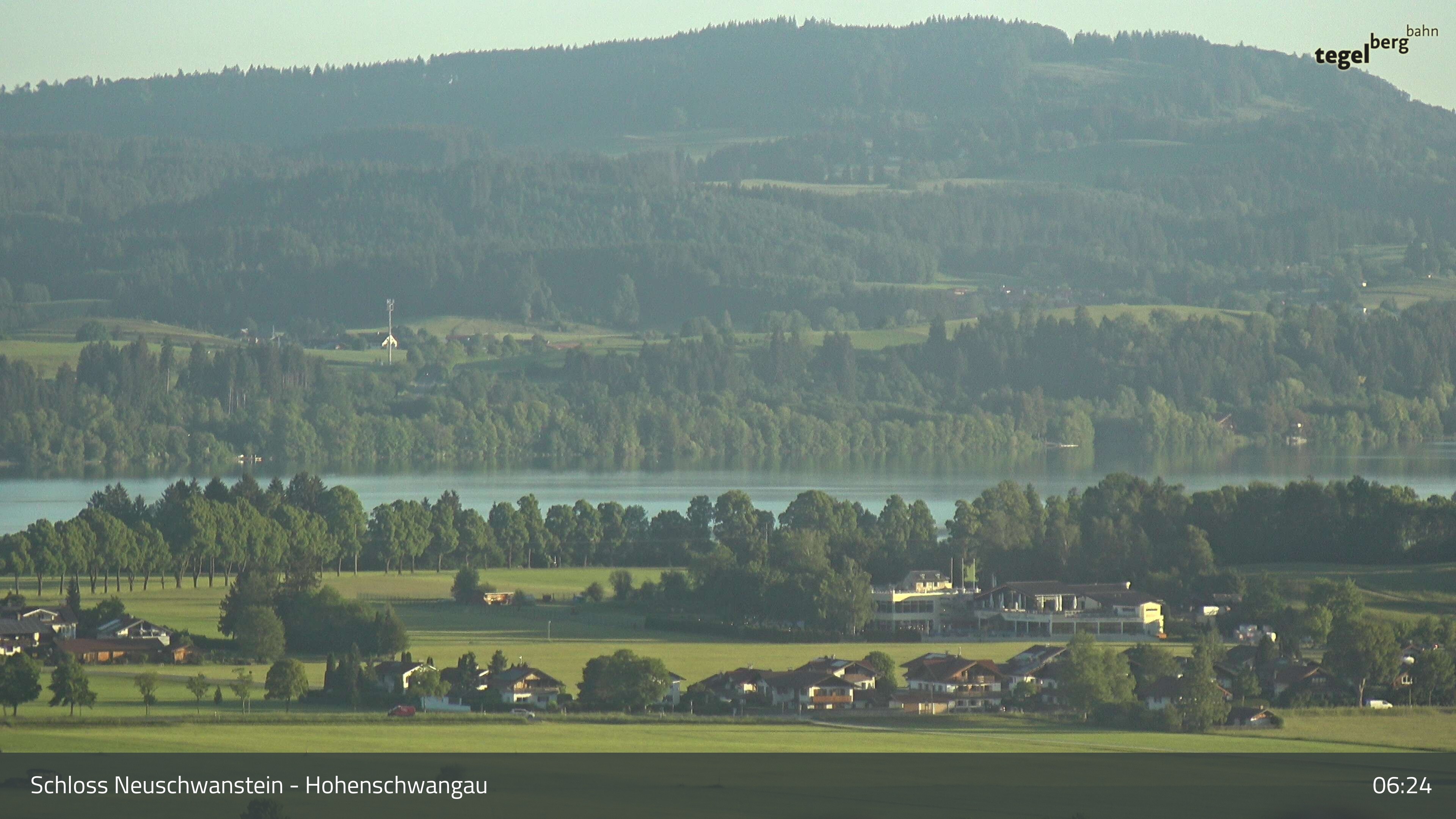 Archiv Foto Webcam Forggensee, Südufer und Schwangau