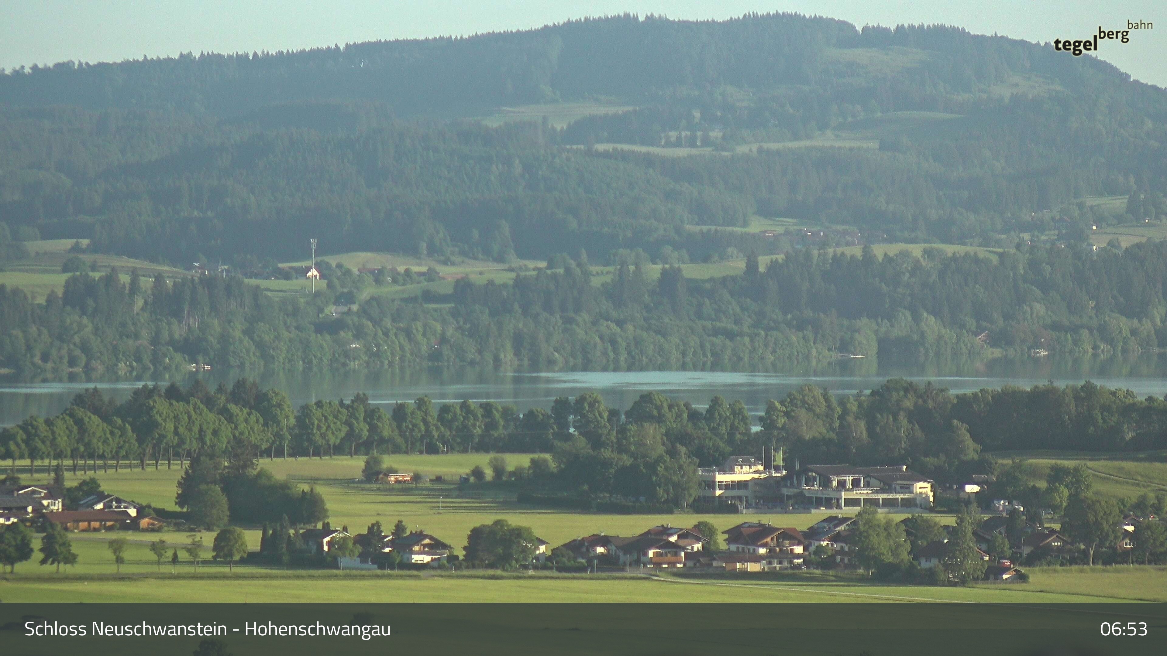 Archiv Foto Webcam Forggensee, Südufer und Schwangau