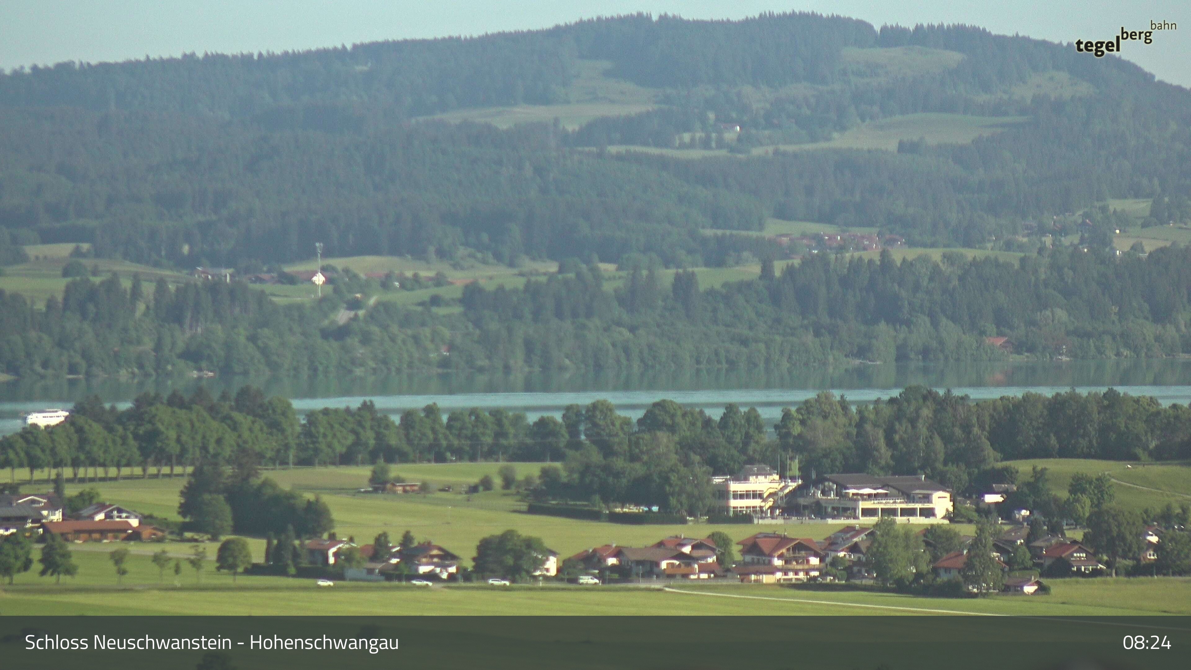 Archiv Foto Webcam Forggensee, Südufer und Schwangau