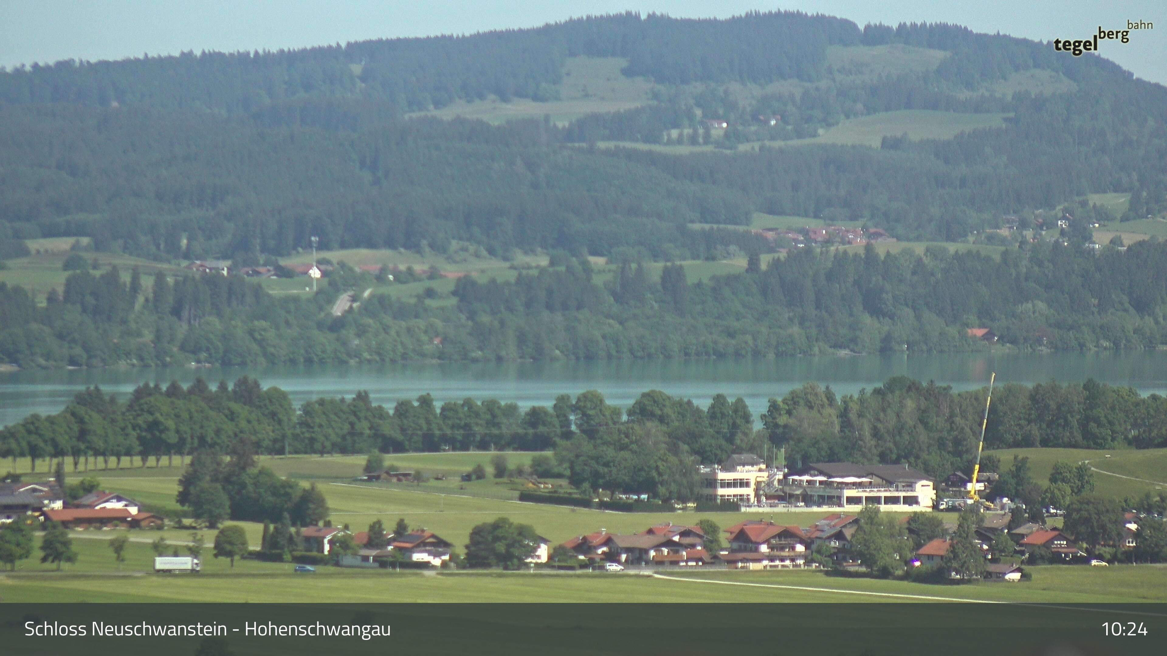 Archiv Foto Webcam Forggensee, Südufer und Schwangau