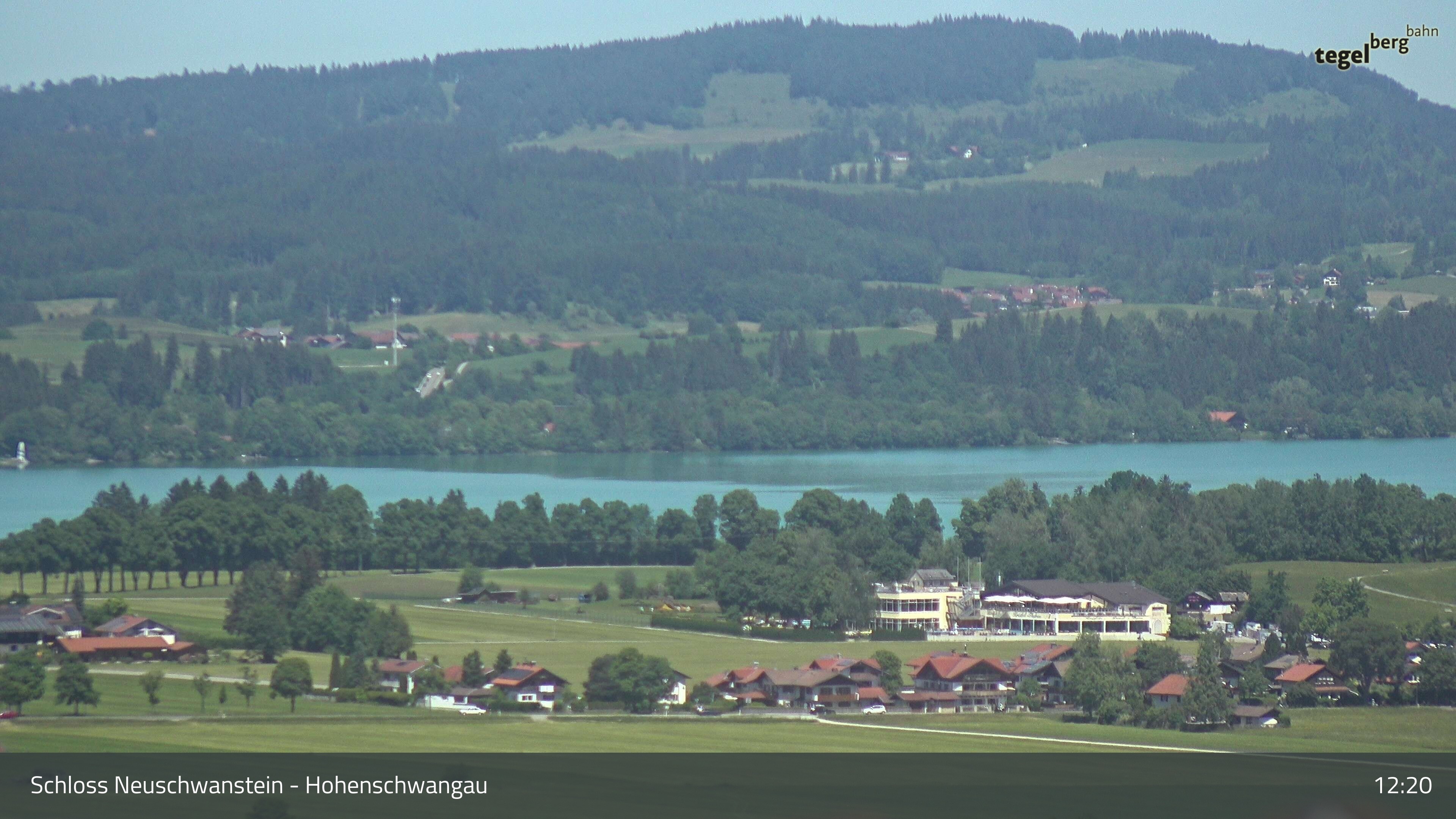 Archiv Foto Webcam Forggensee, Südufer und Schwangau