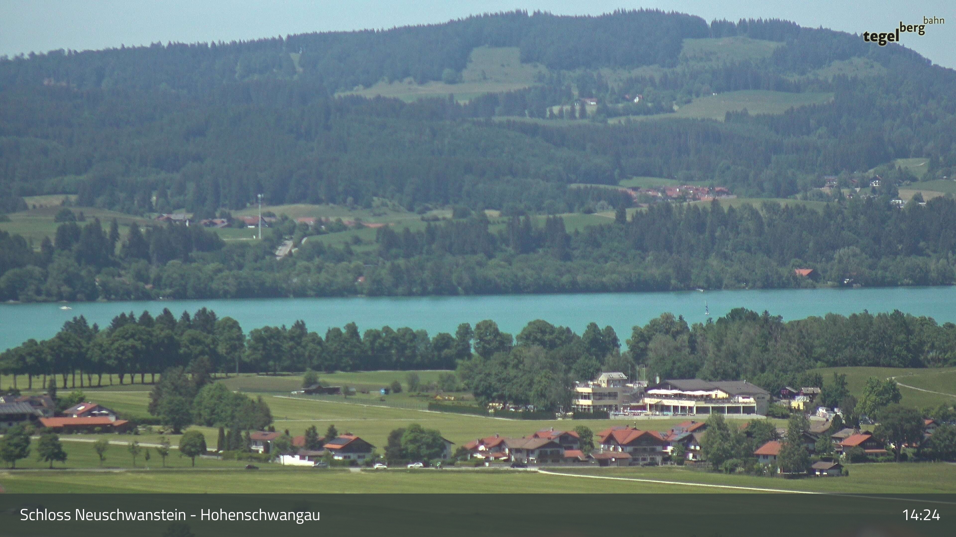 Archiv Foto Webcam Forggensee, Südufer und Schwangau