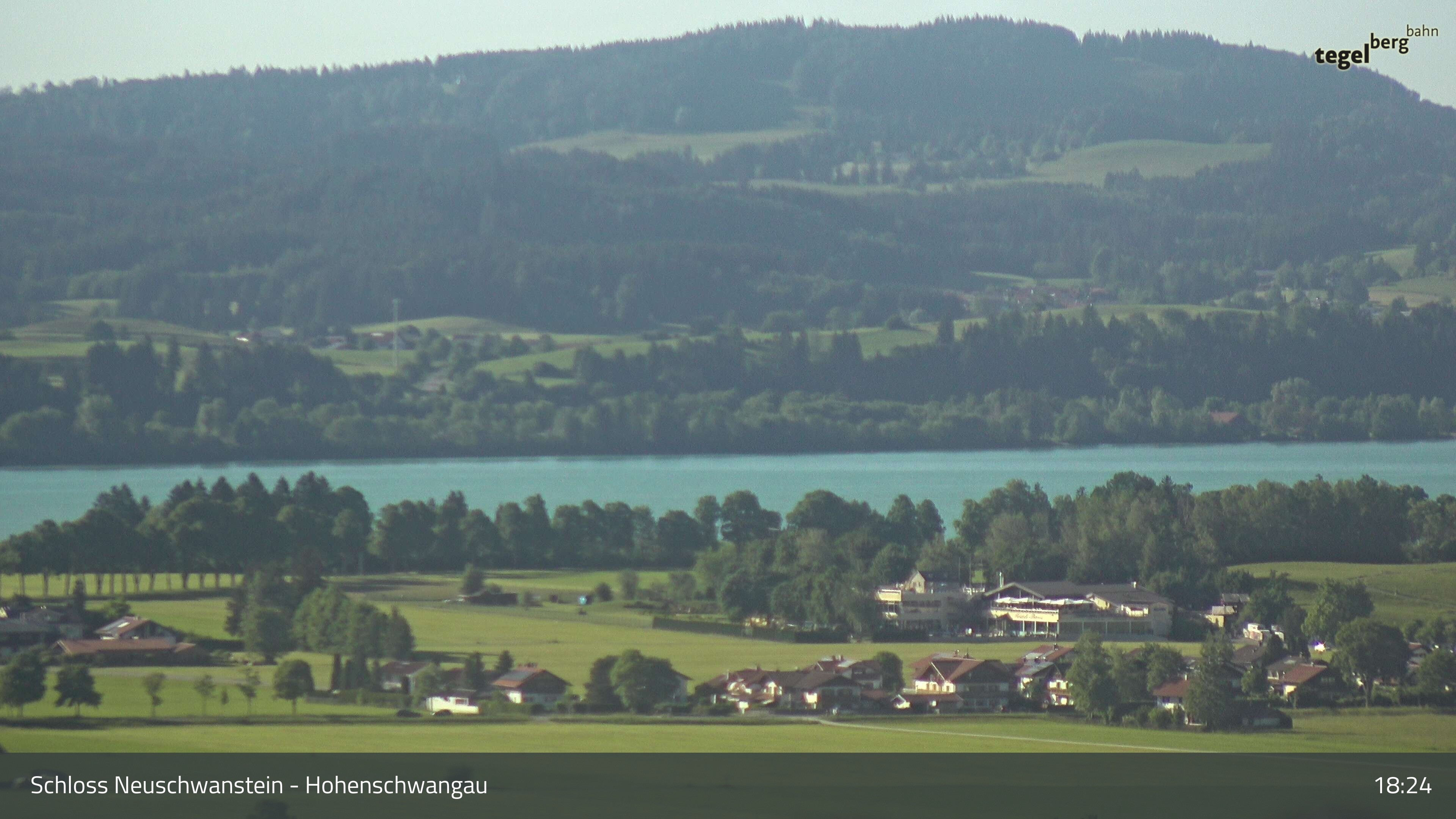 Archiv Foto Webcam Forggensee, Südufer und Schwangau