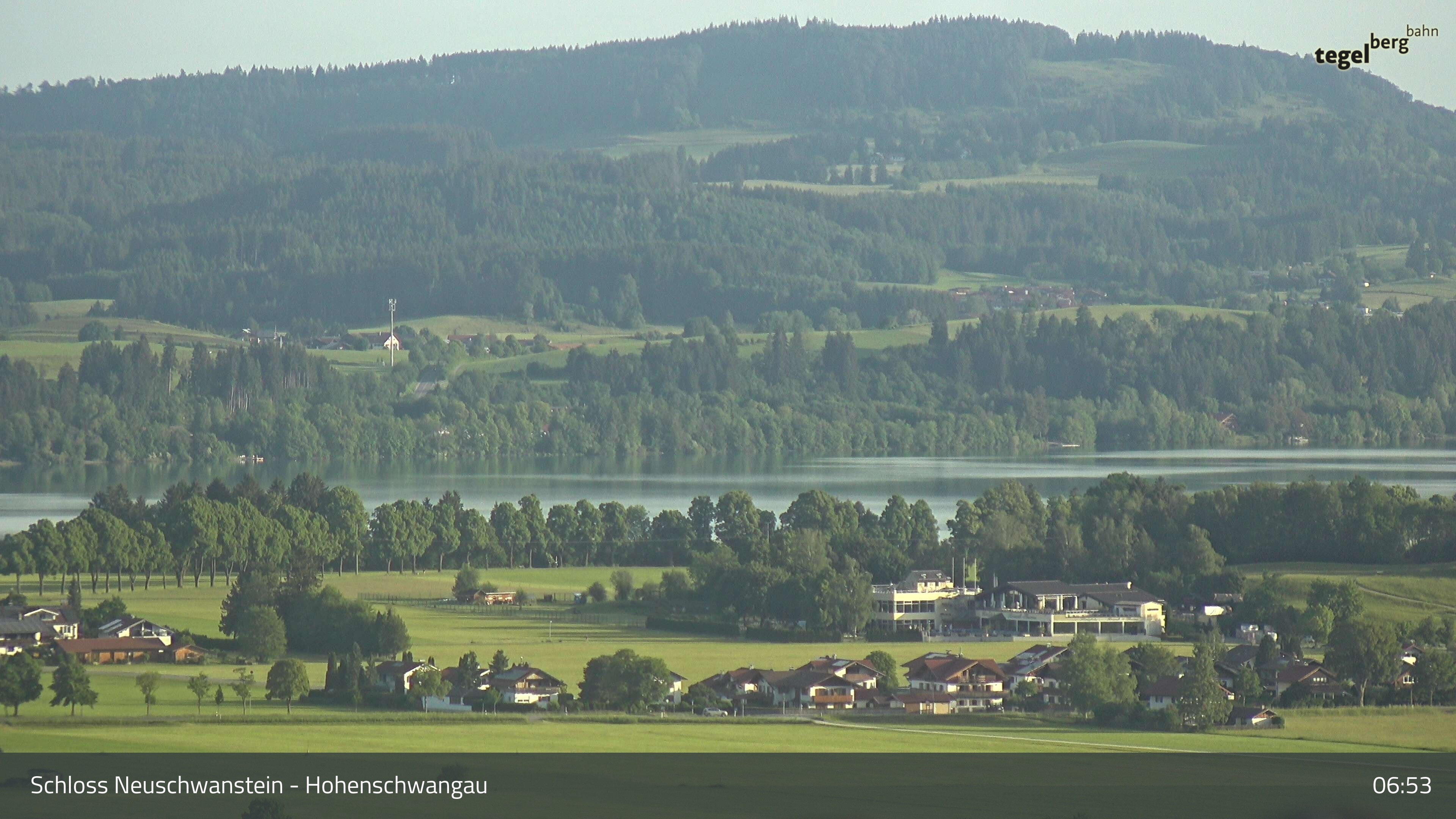 Archiv Foto Webcam Forggensee, Südufer und Schwangau