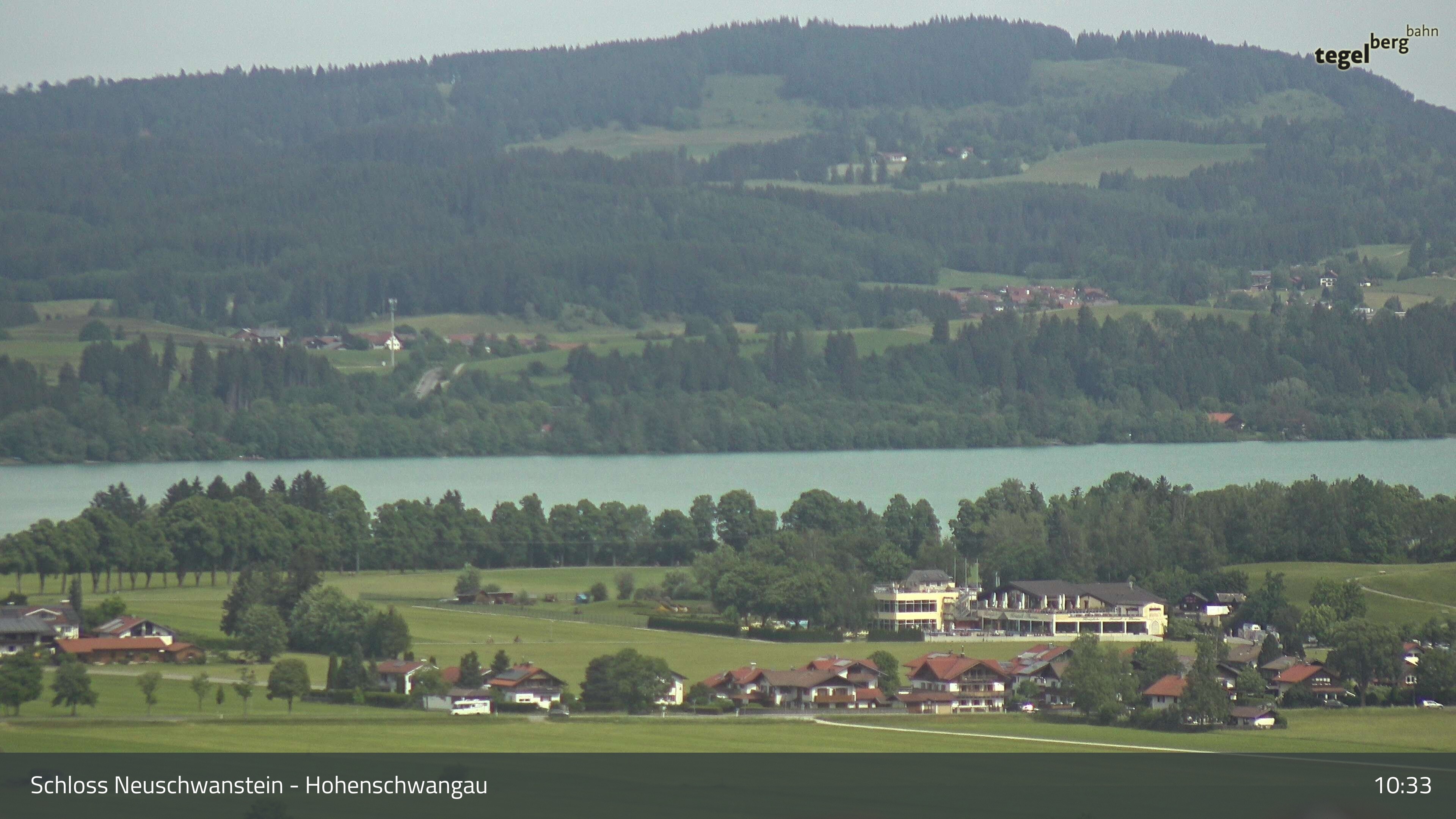 Archiv Foto Webcam Forggensee, Südufer und Schwangau
