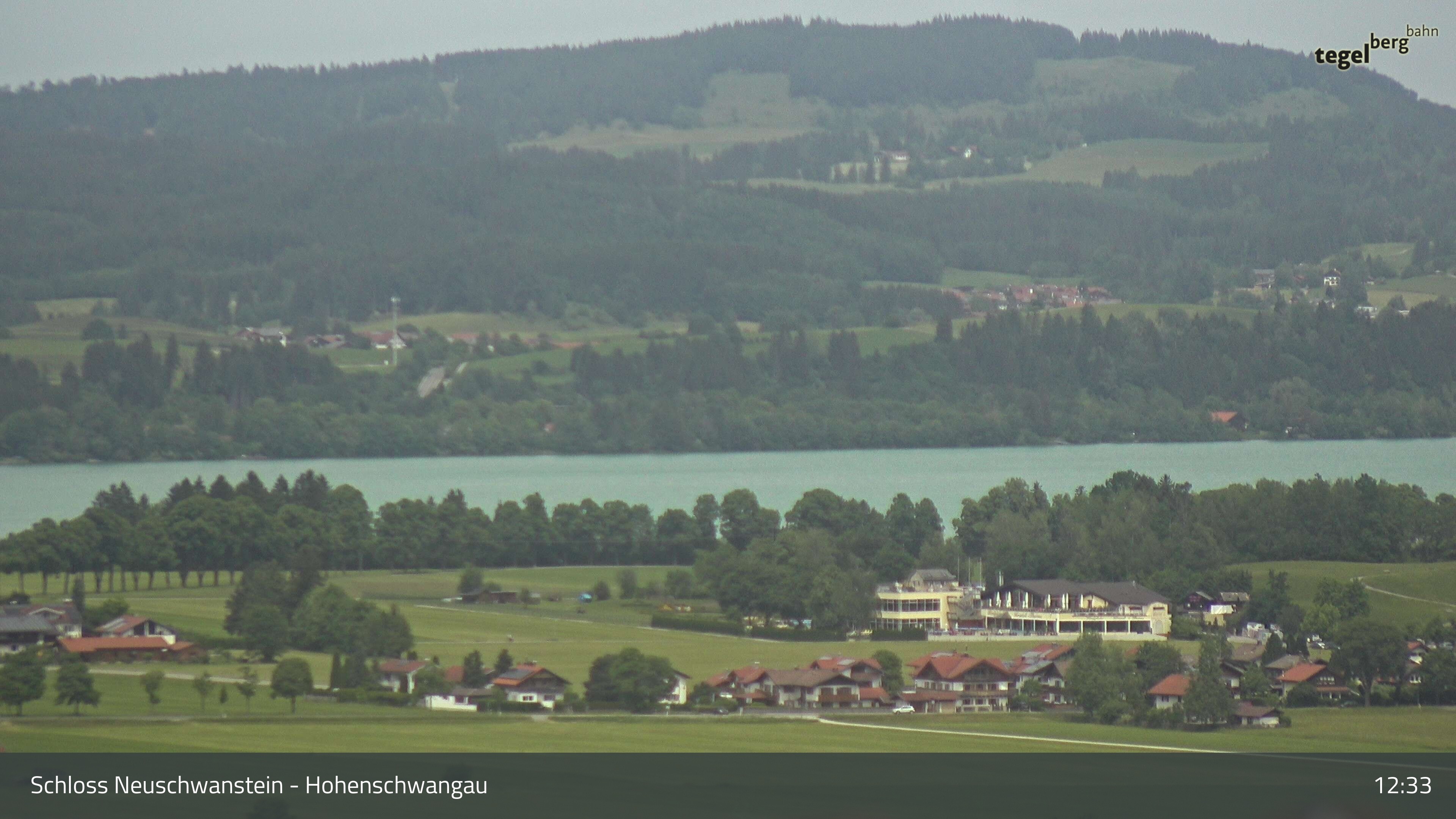 Archiv Foto Webcam Forggensee, Südufer und Schwangau