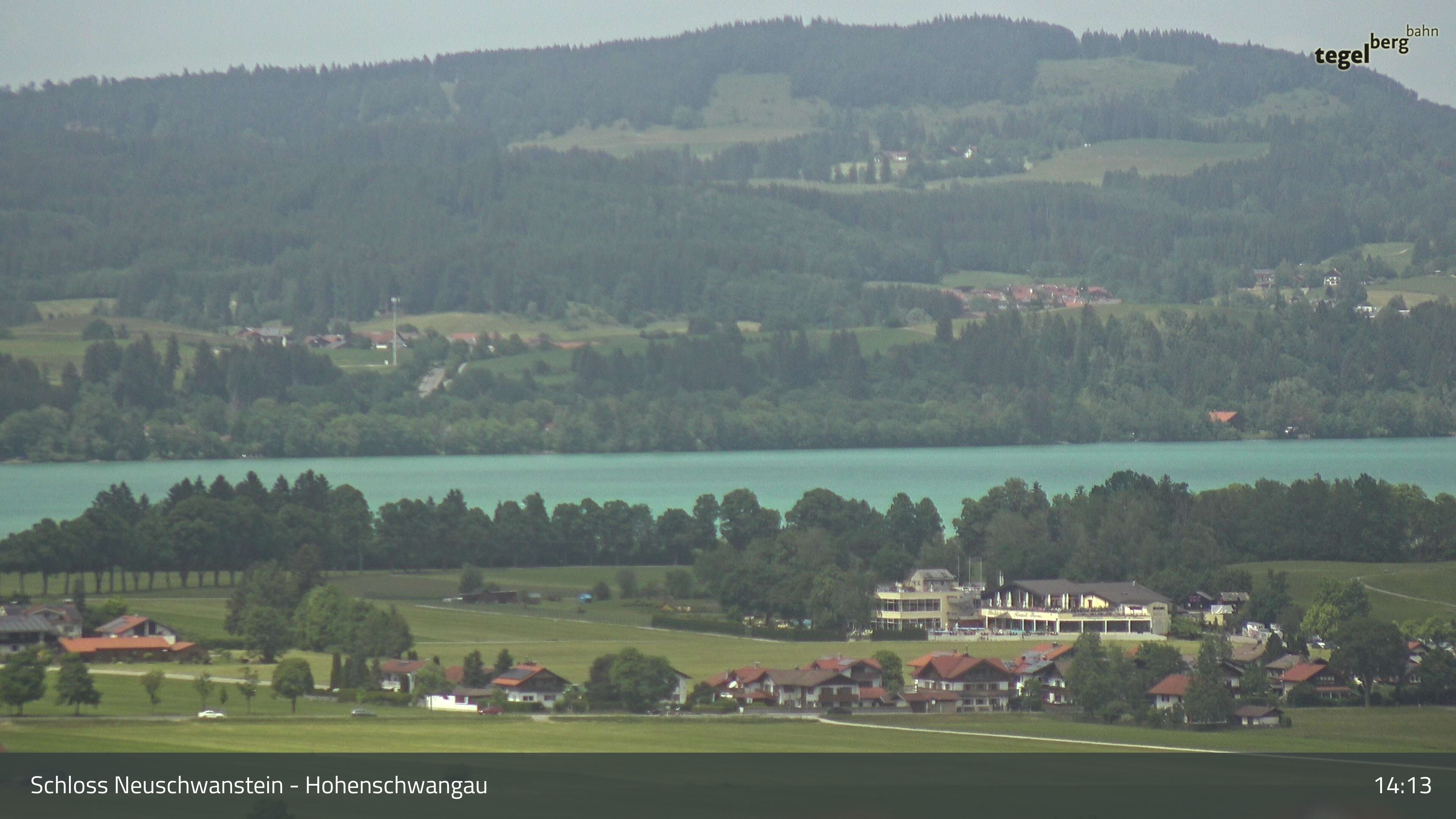 Archiv Foto Webcam Forggensee, Südufer und Schwangau