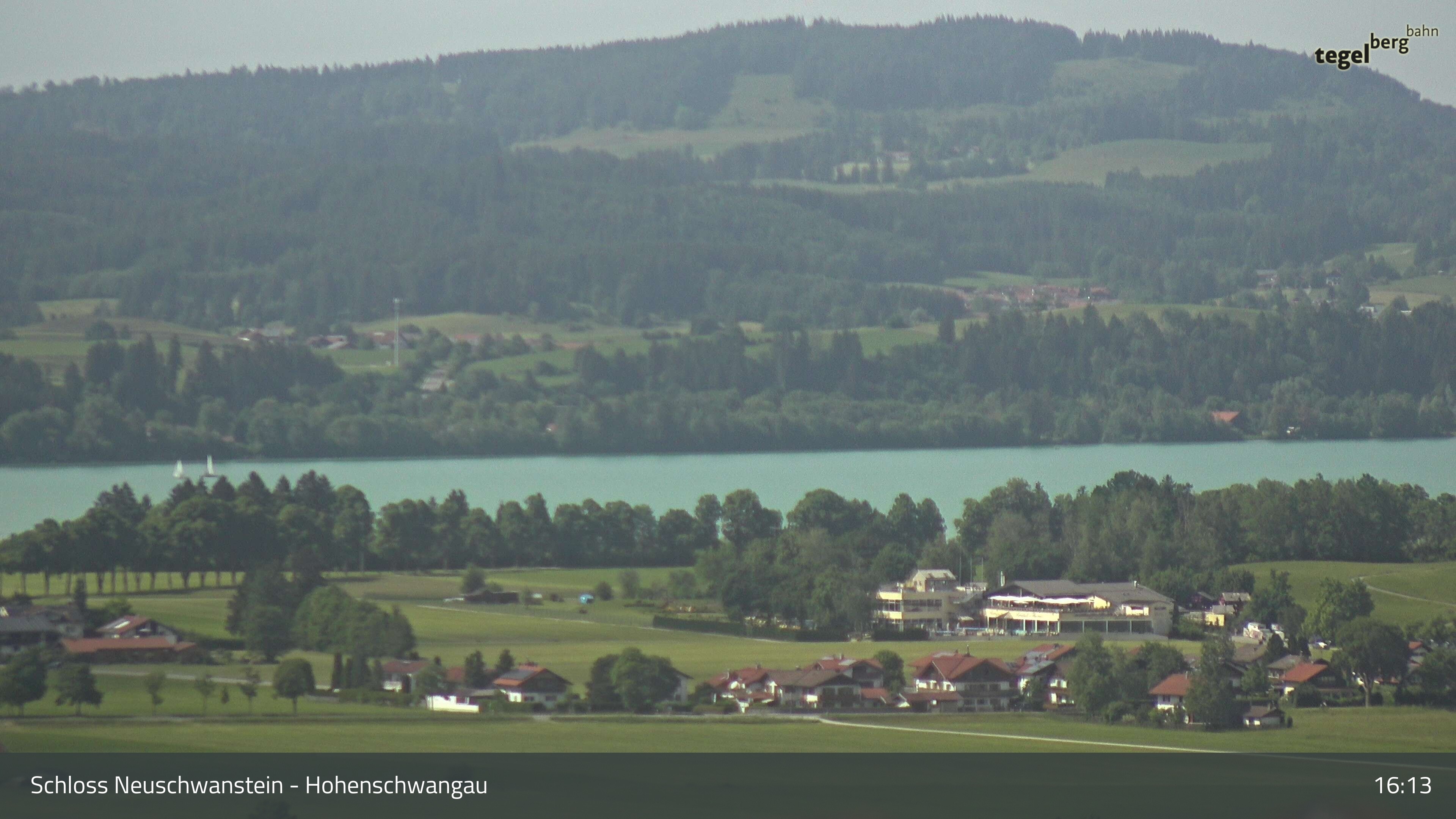 Archiv Foto Webcam Forggensee, Südufer und Schwangau