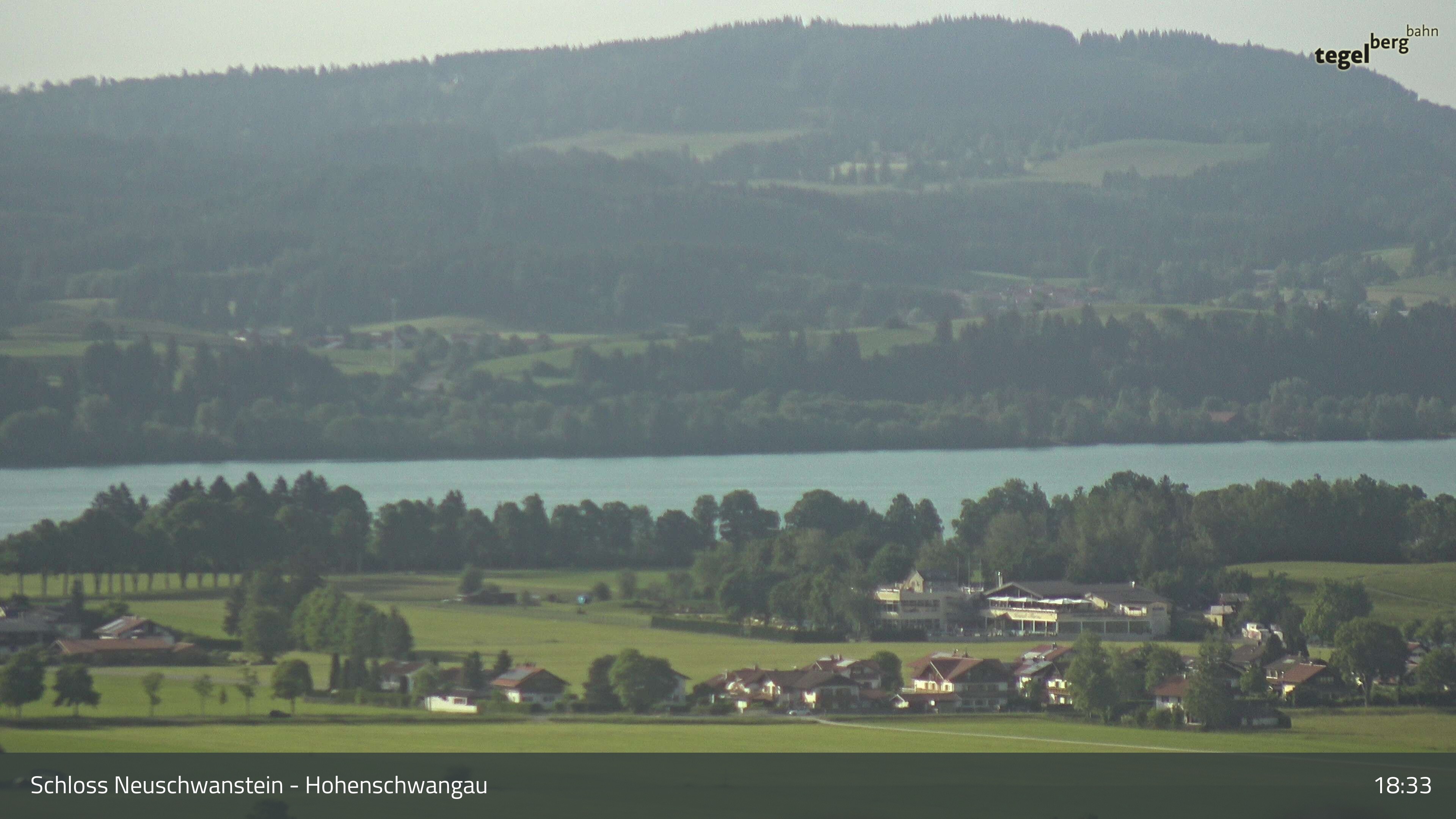 Archiv Foto Webcam Forggensee, Südufer und Schwangau