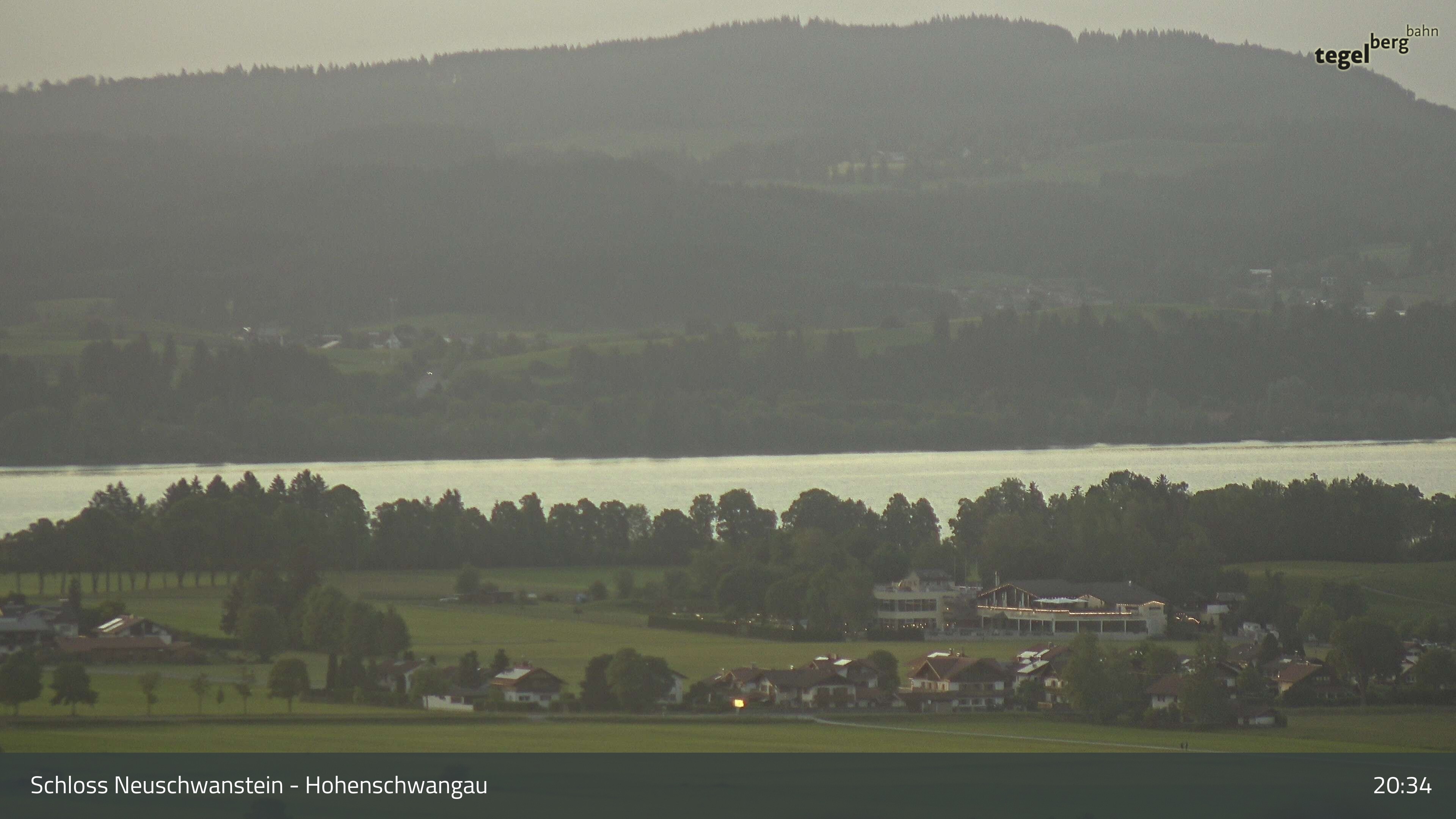 Archiv Foto Webcam Forggensee, Südufer und Schwangau