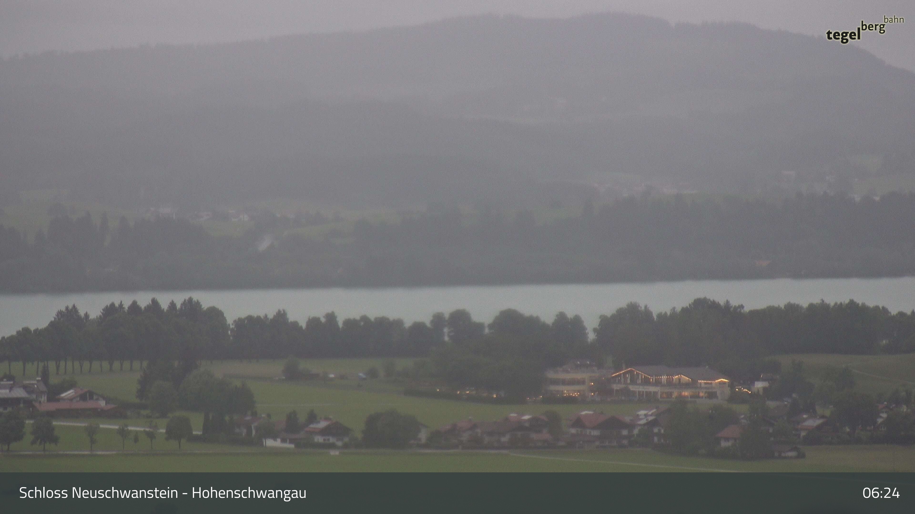 Archiv Foto Webcam Forggensee, Südufer und Schwangau