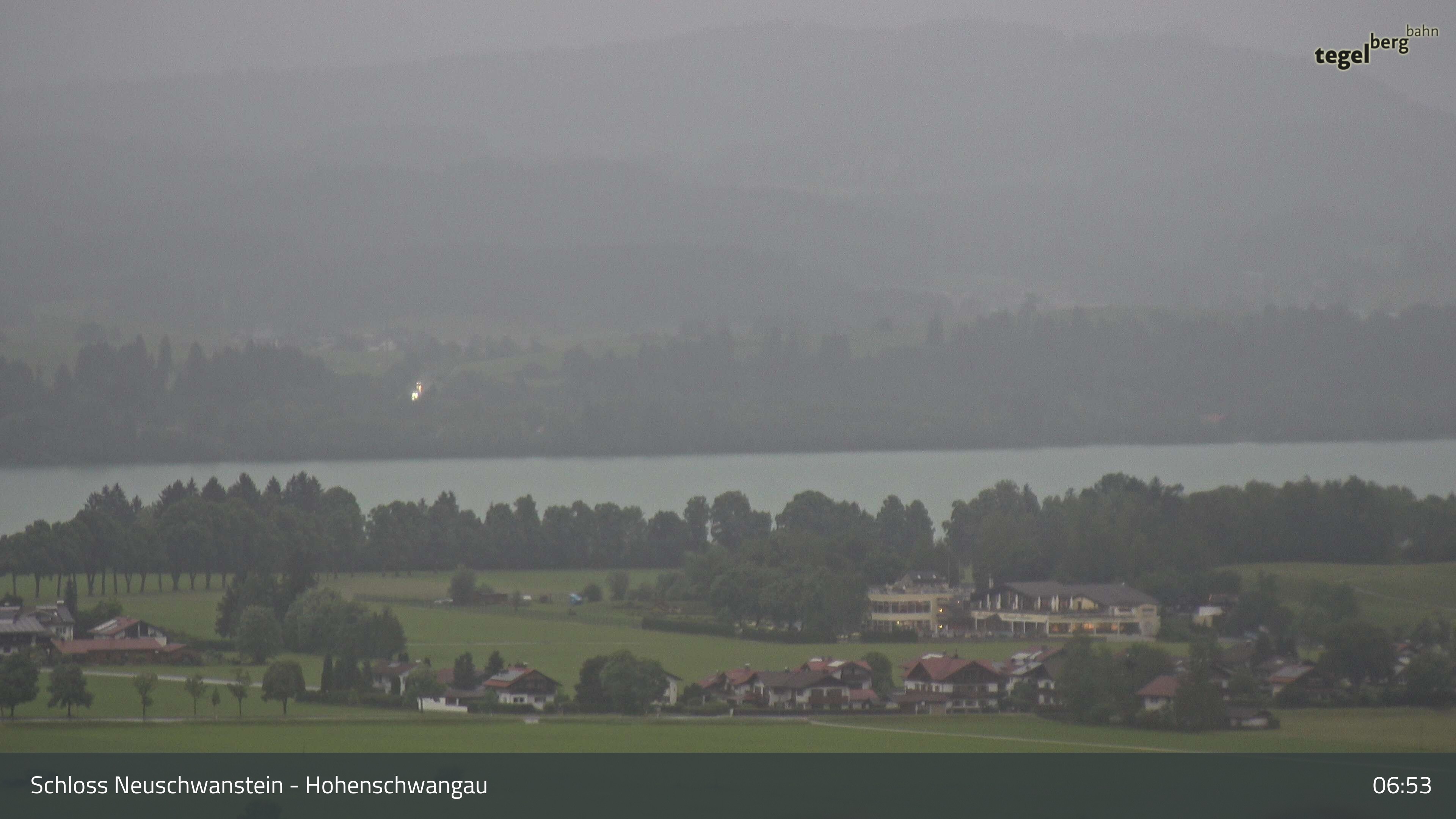 Archiv Foto Webcam Forggensee, Südufer und Schwangau