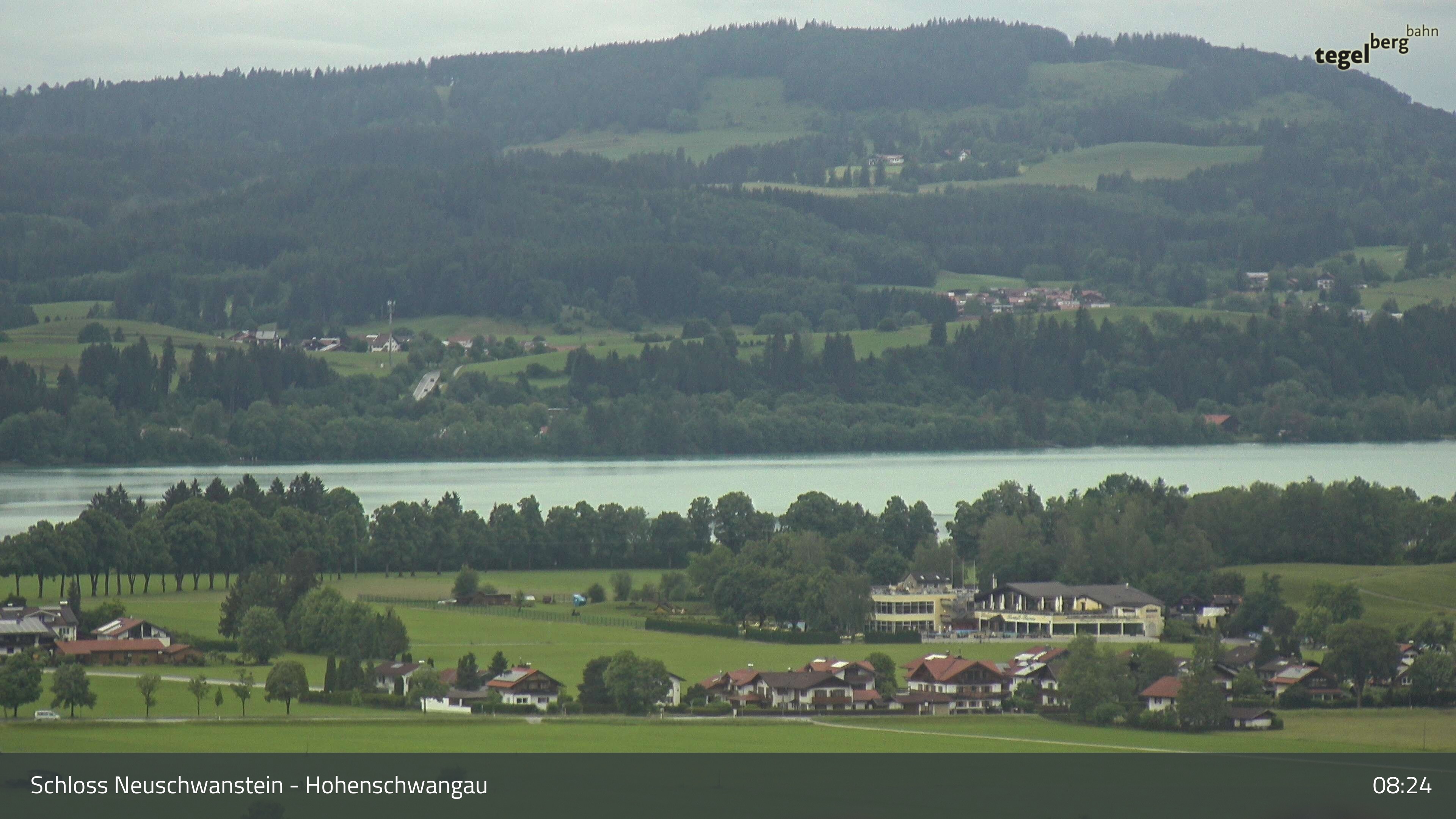 Archiv Foto Webcam Forggensee, Südufer und Schwangau