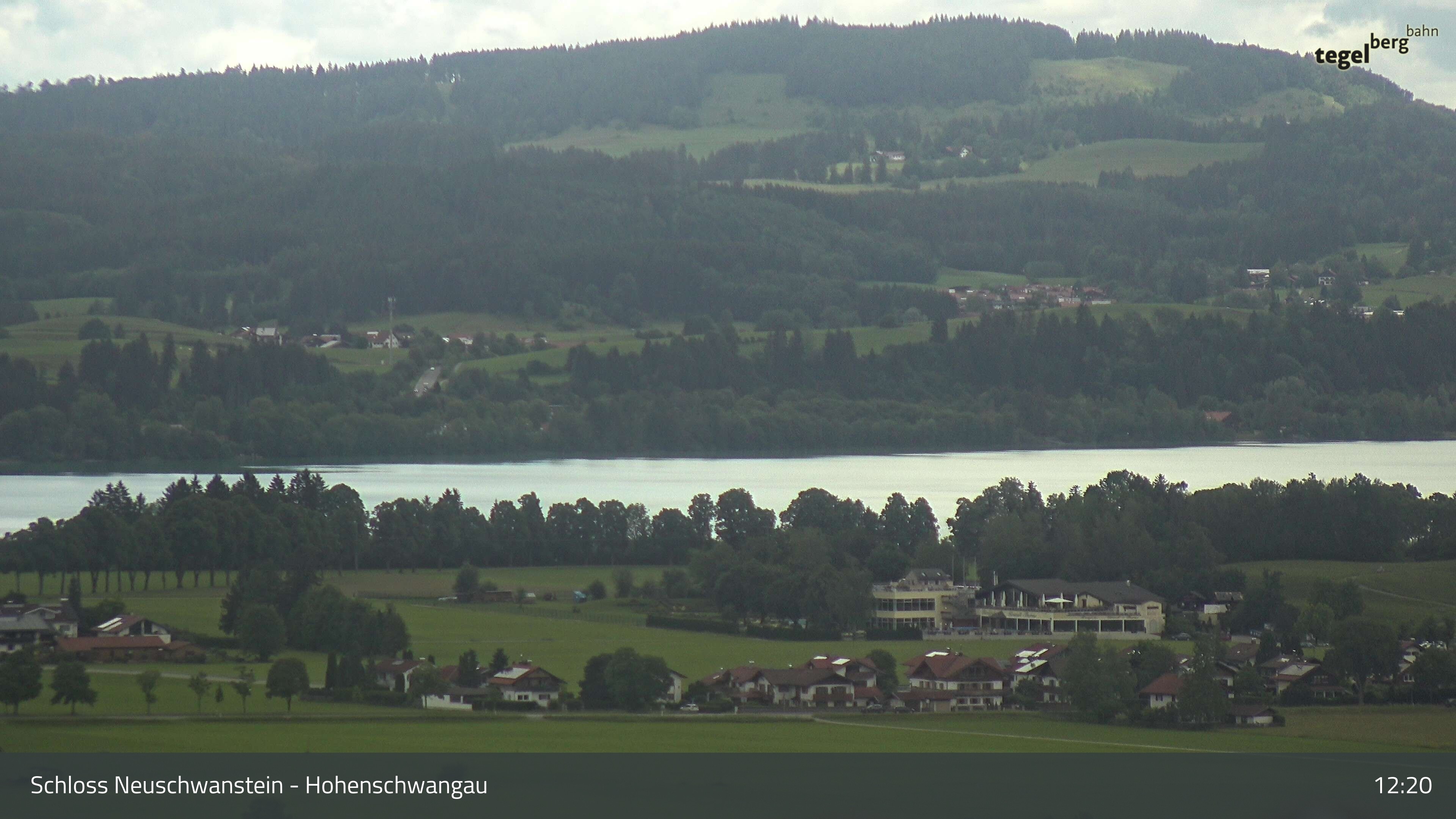 Archiv Foto Webcam Forggensee, Südufer und Schwangau