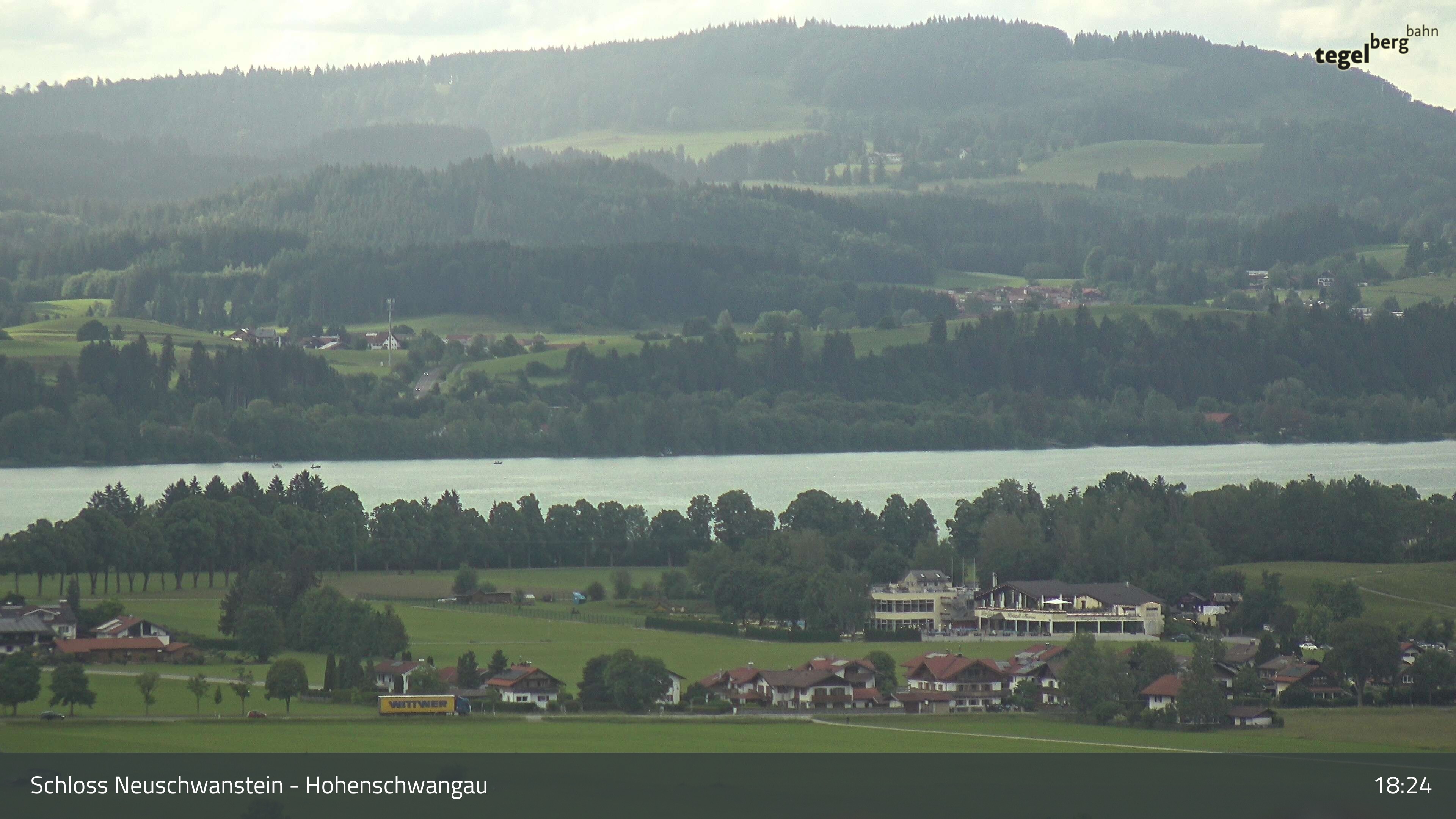 Archiv Foto Webcam Forggensee, Südufer und Schwangau