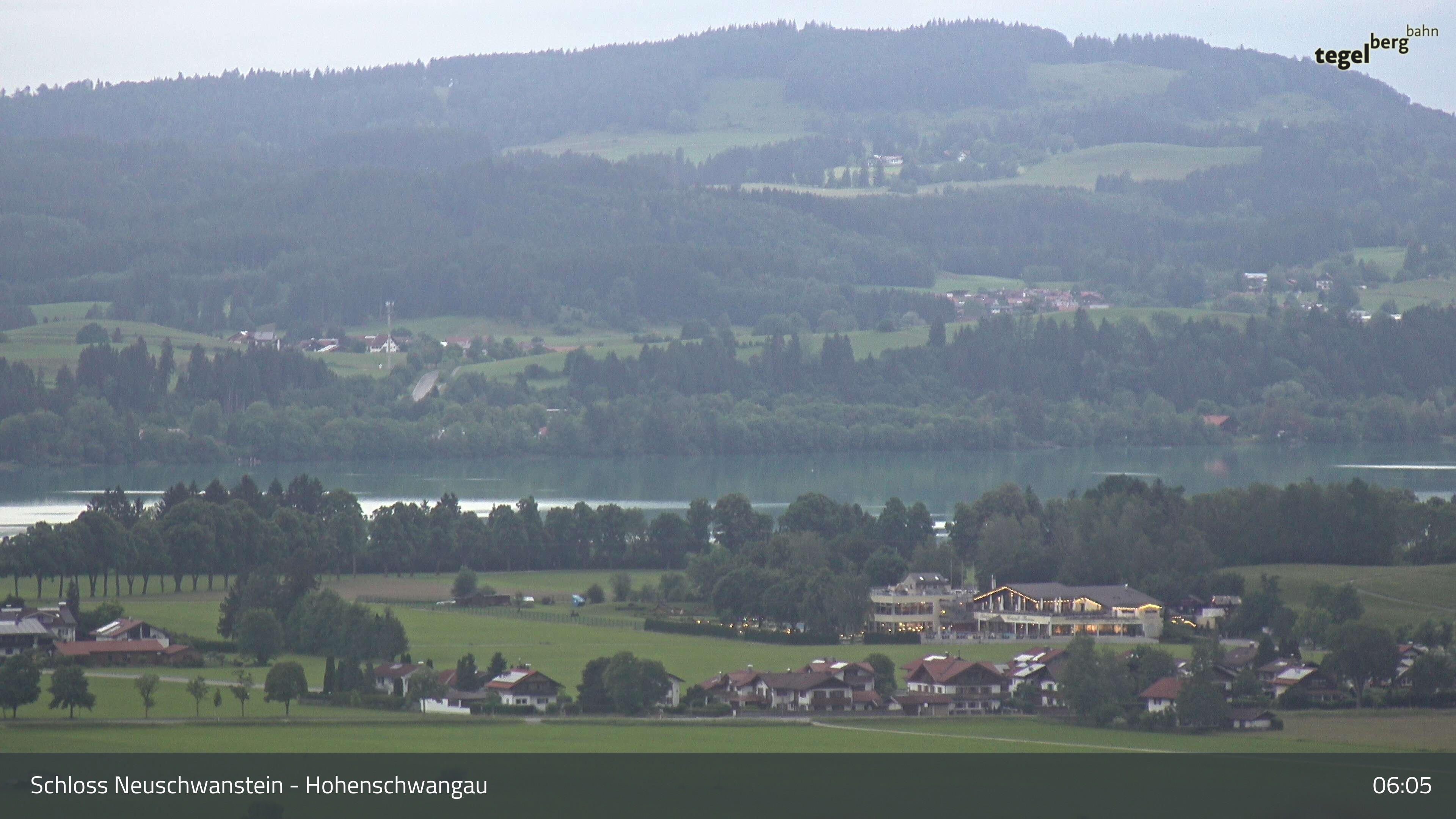Archiv Foto Webcam Forggensee, Südufer und Schwangau