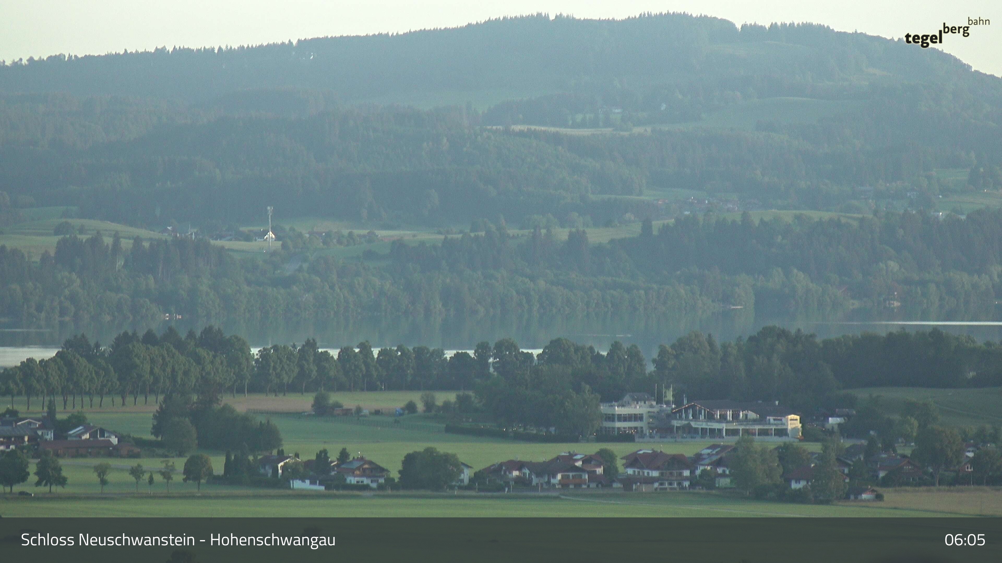 Archiv Foto Webcam Forggensee, Südufer und Schwangau