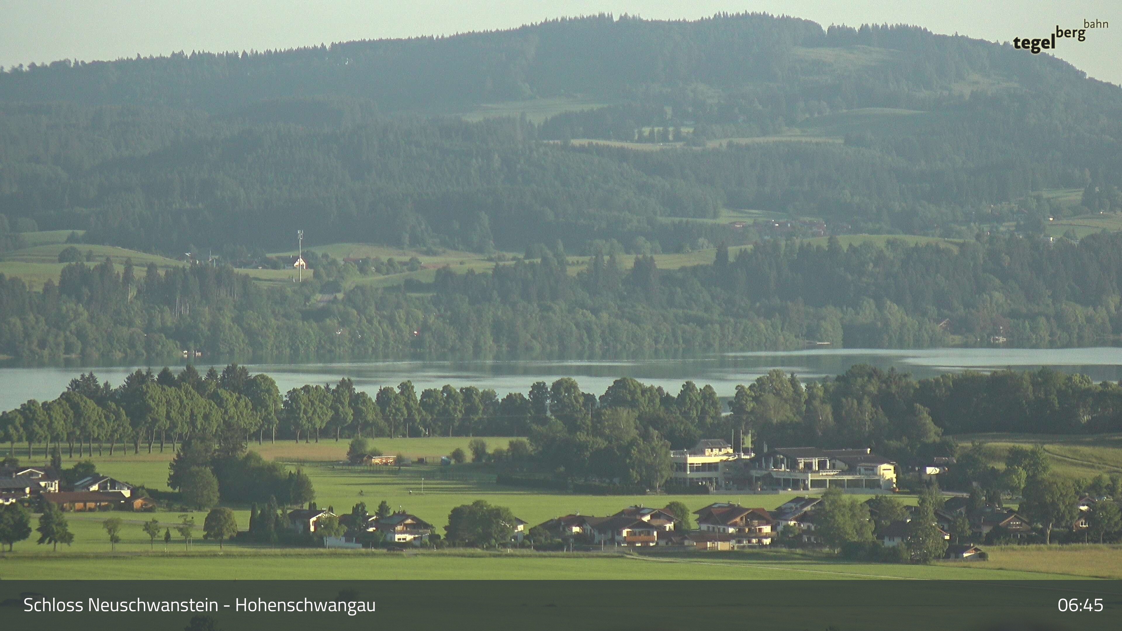 Archiv Foto Webcam Forggensee, Südufer und Schwangau