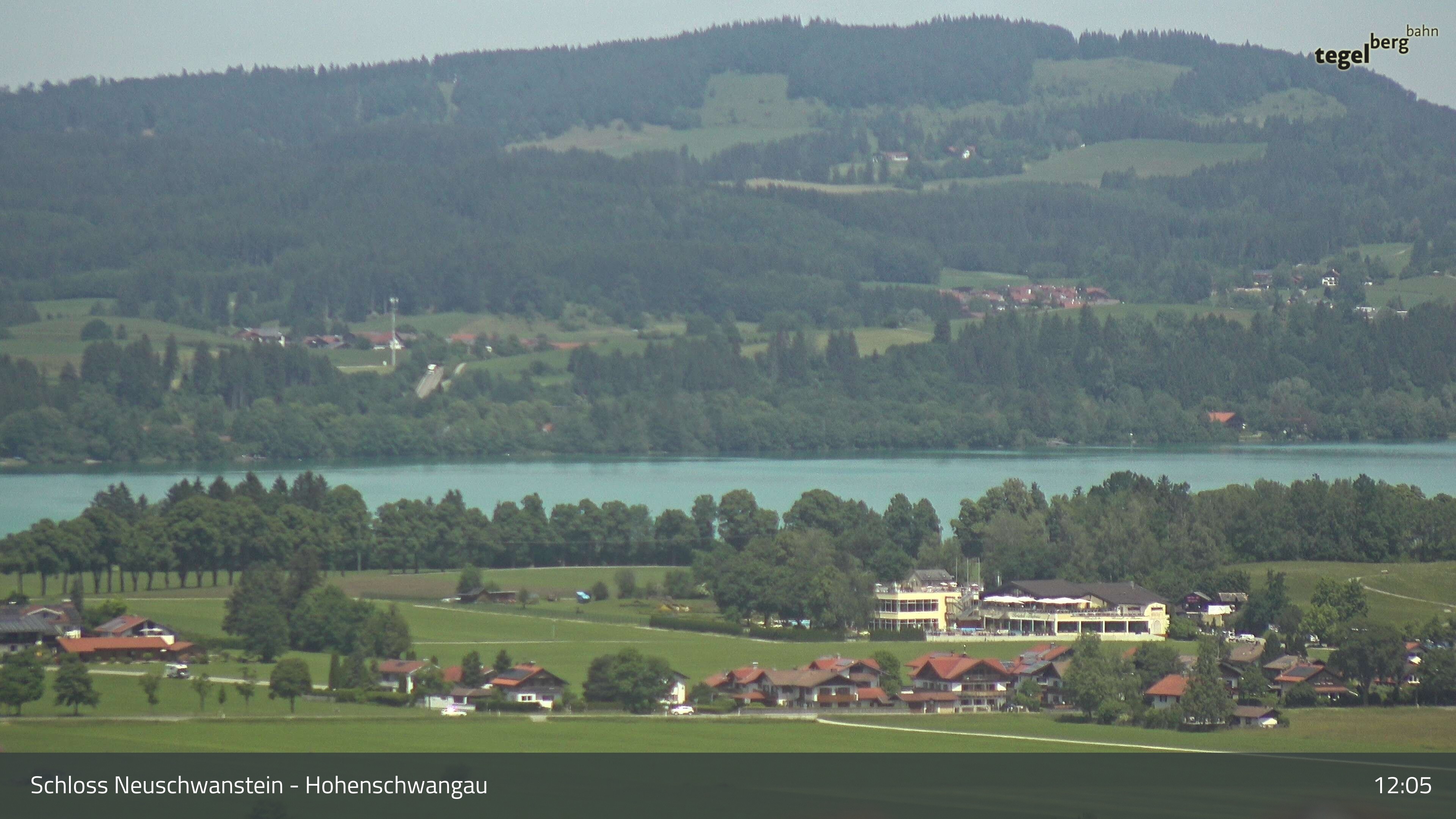 Archiv Foto Webcam Forggensee, Südufer und Schwangau