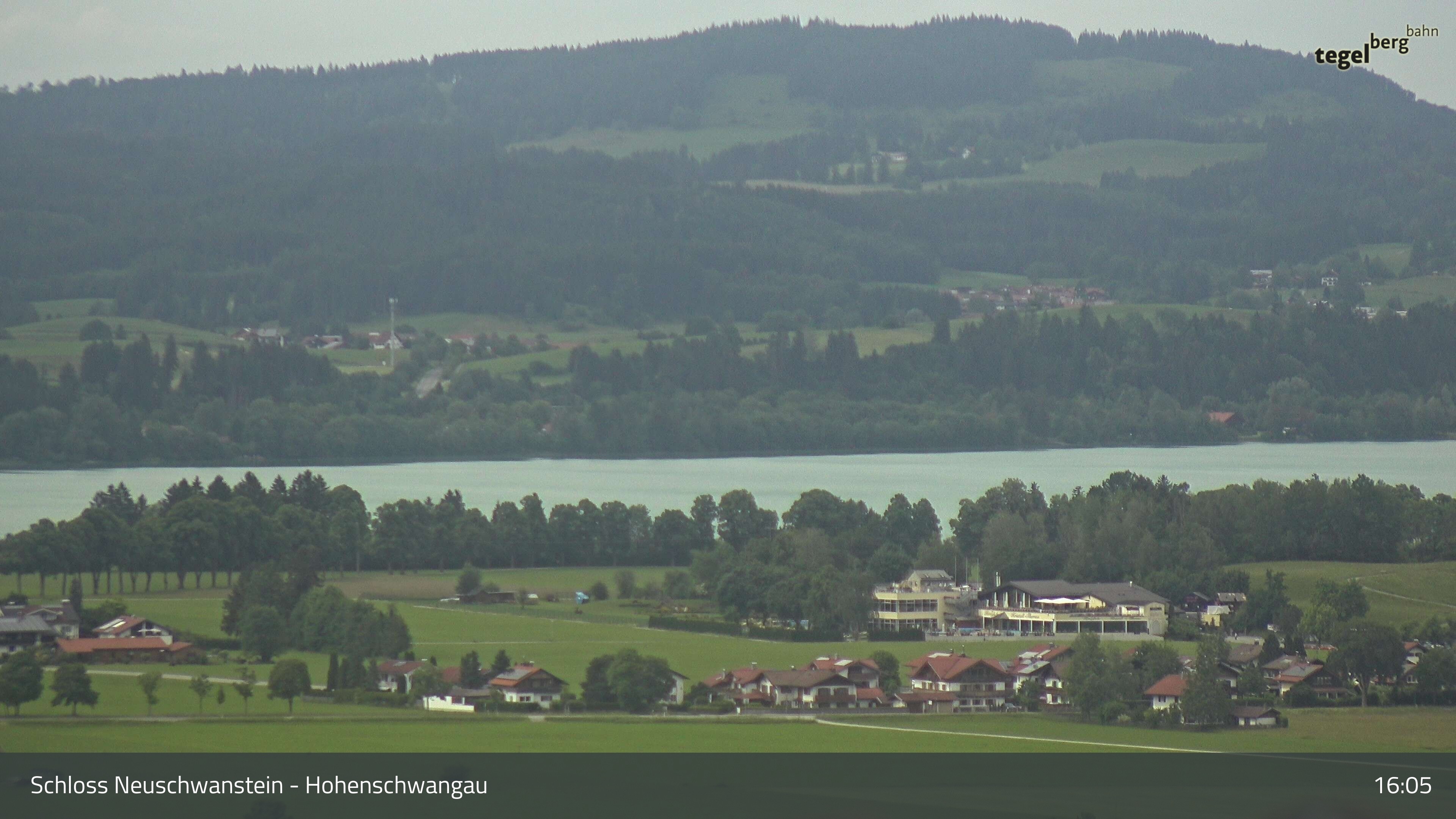 Archiv Foto Webcam Forggensee, Südufer und Schwangau