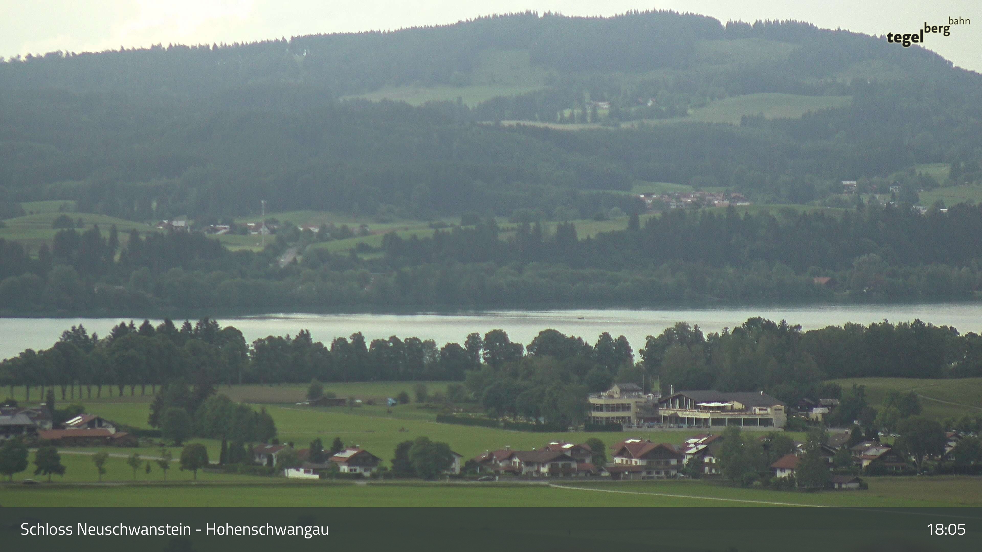 Archiv Foto Webcam Forggensee, Südufer und Schwangau