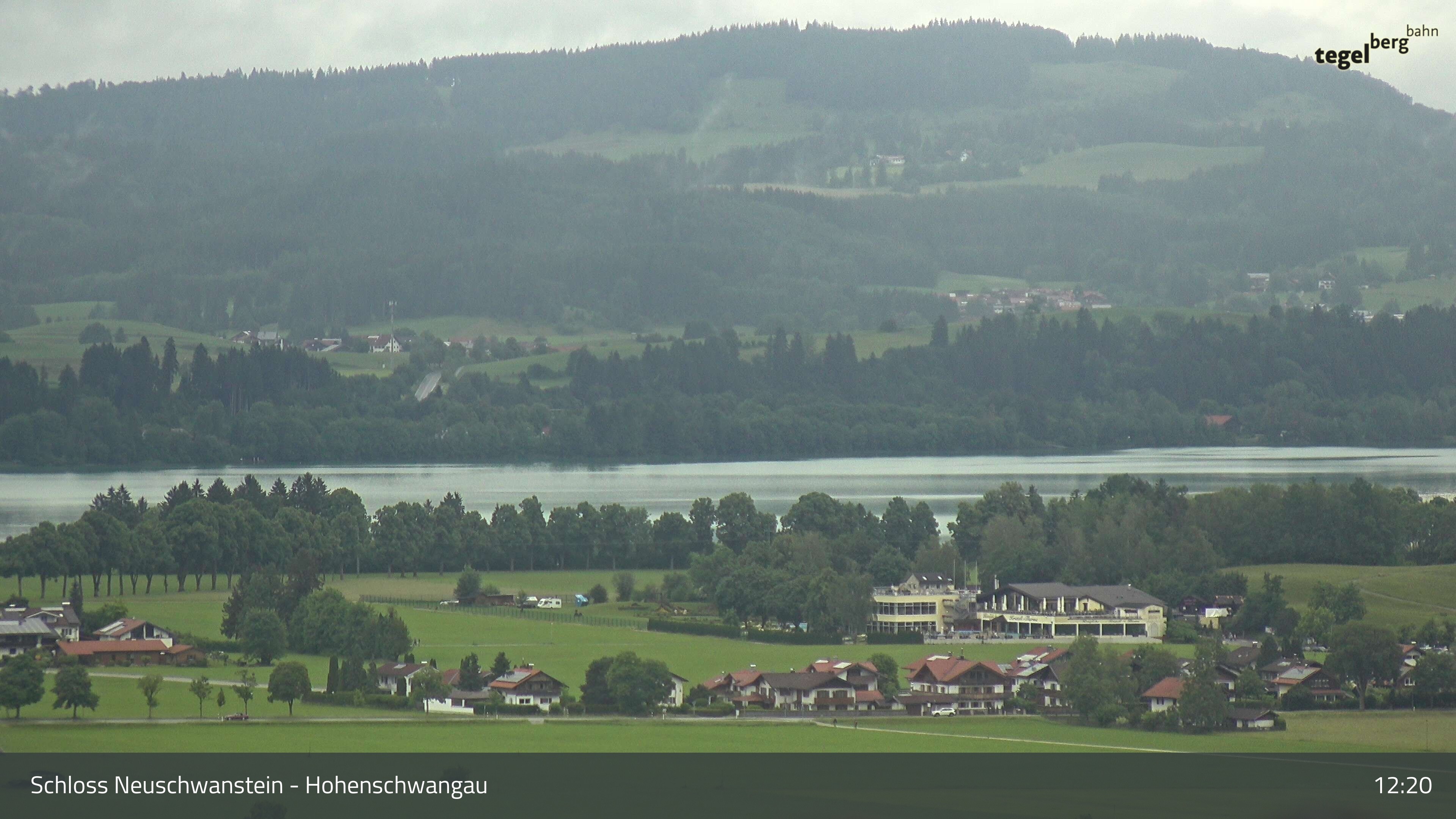 Archiv Foto Webcam Forggensee, Südufer und Schwangau