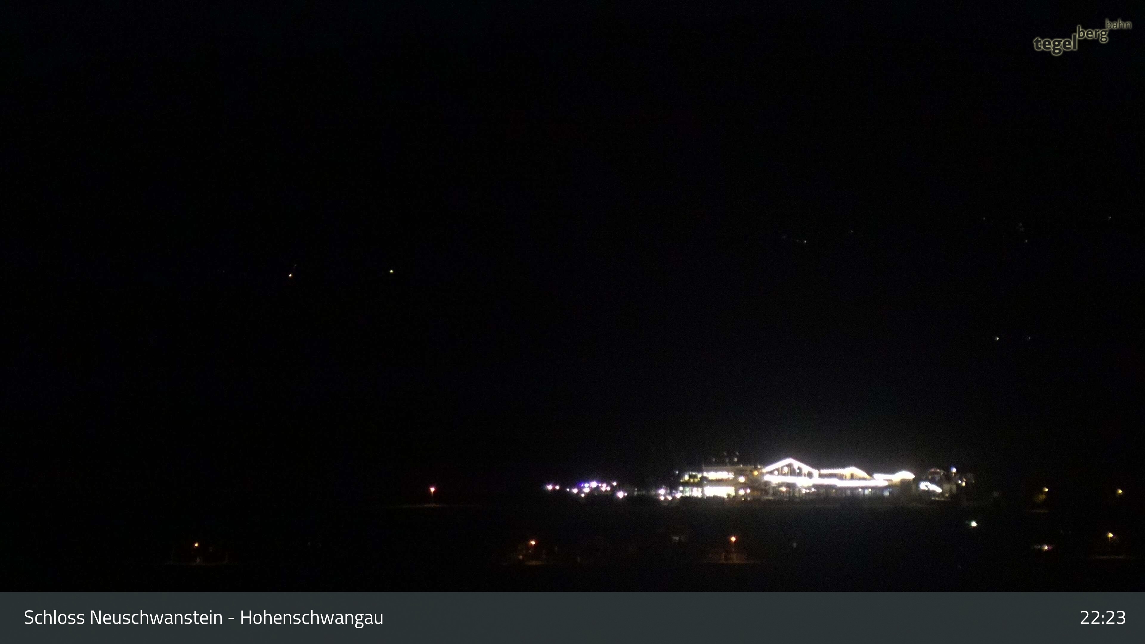 Archived image Webcam Lake Forggen, south bank and village Schwangau