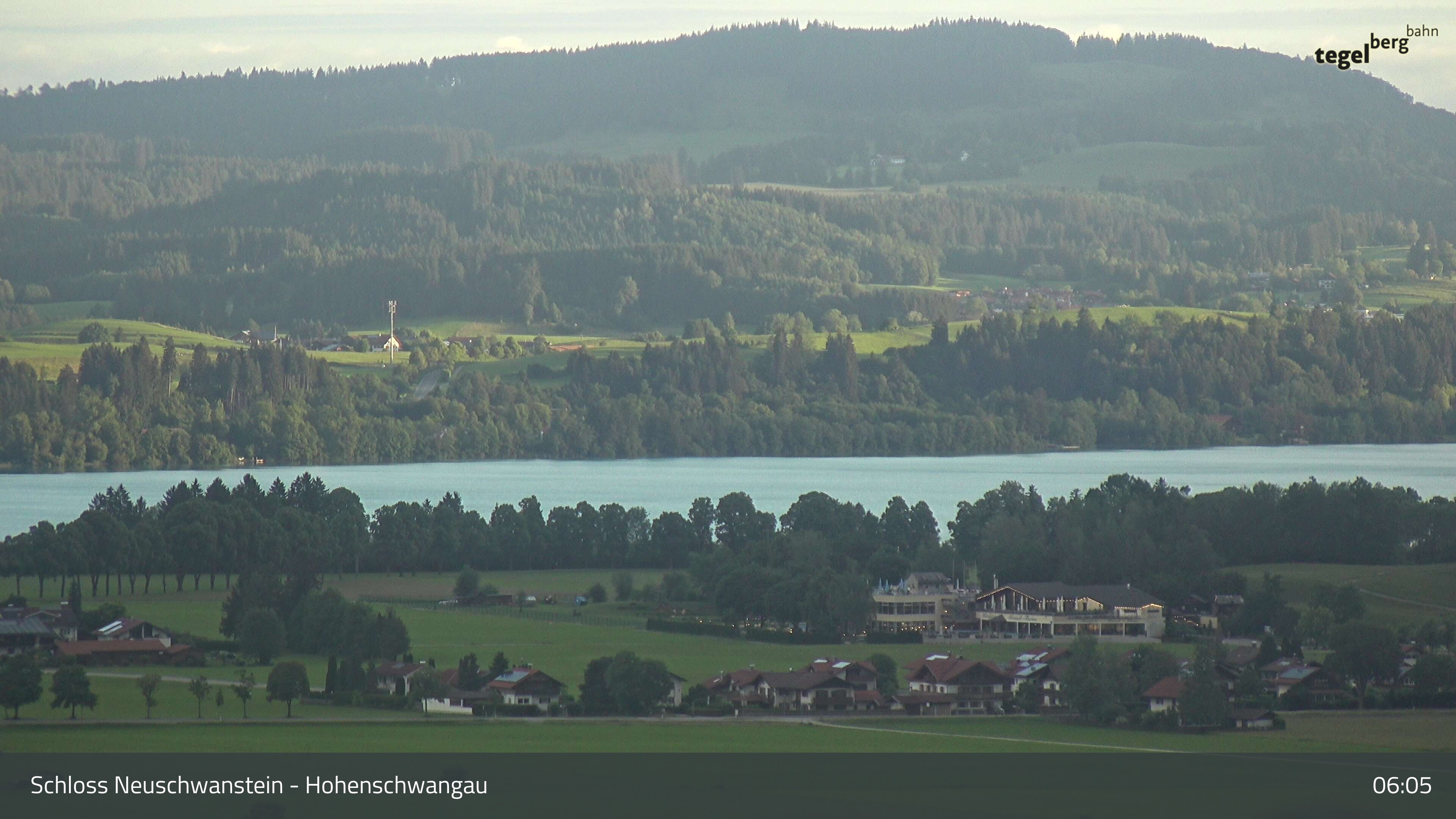 Archiv Foto Webcam Forggensee, Südufer und Schwangau