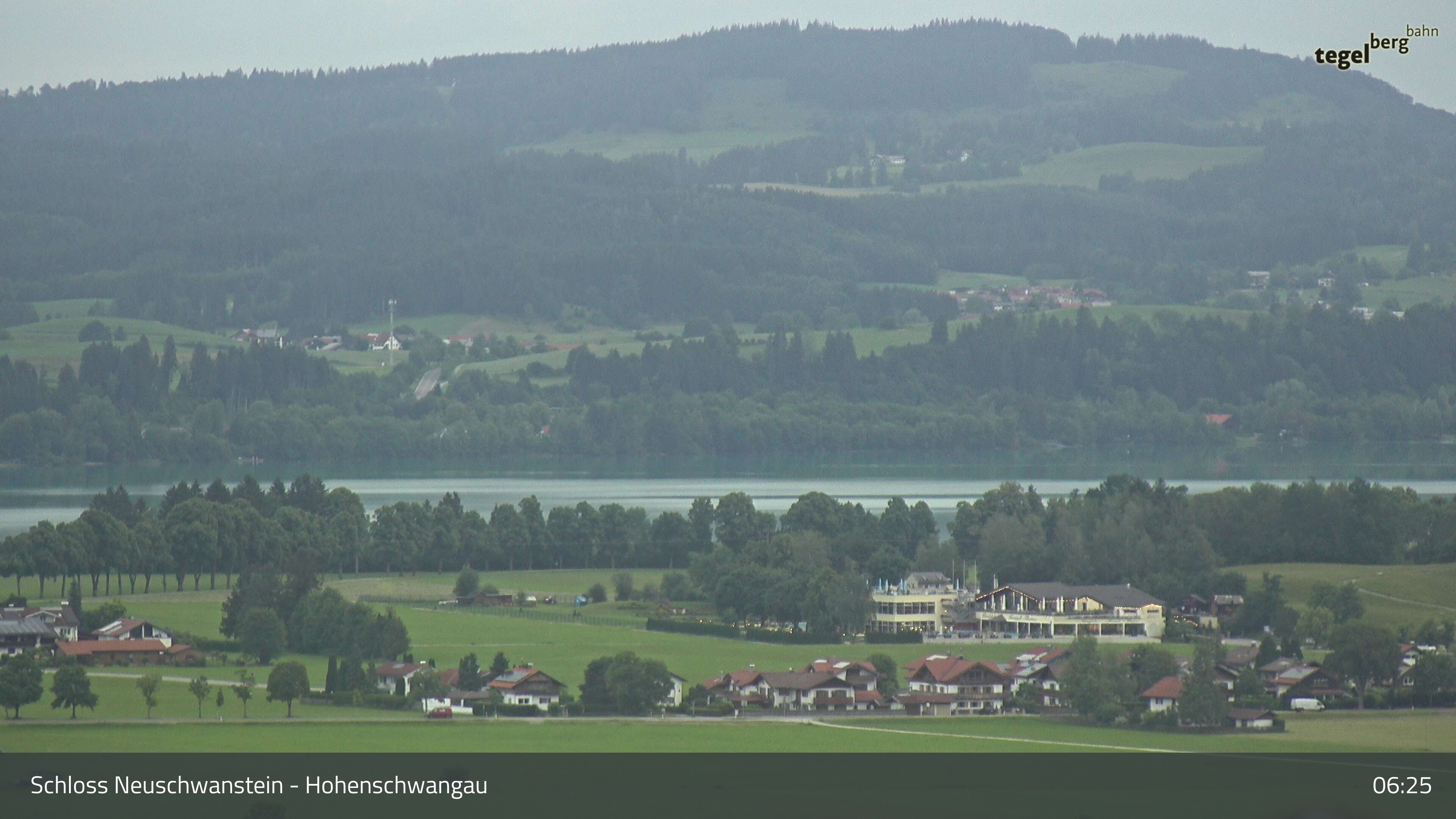 Archiv Foto Webcam Forggensee, Südufer und Schwangau