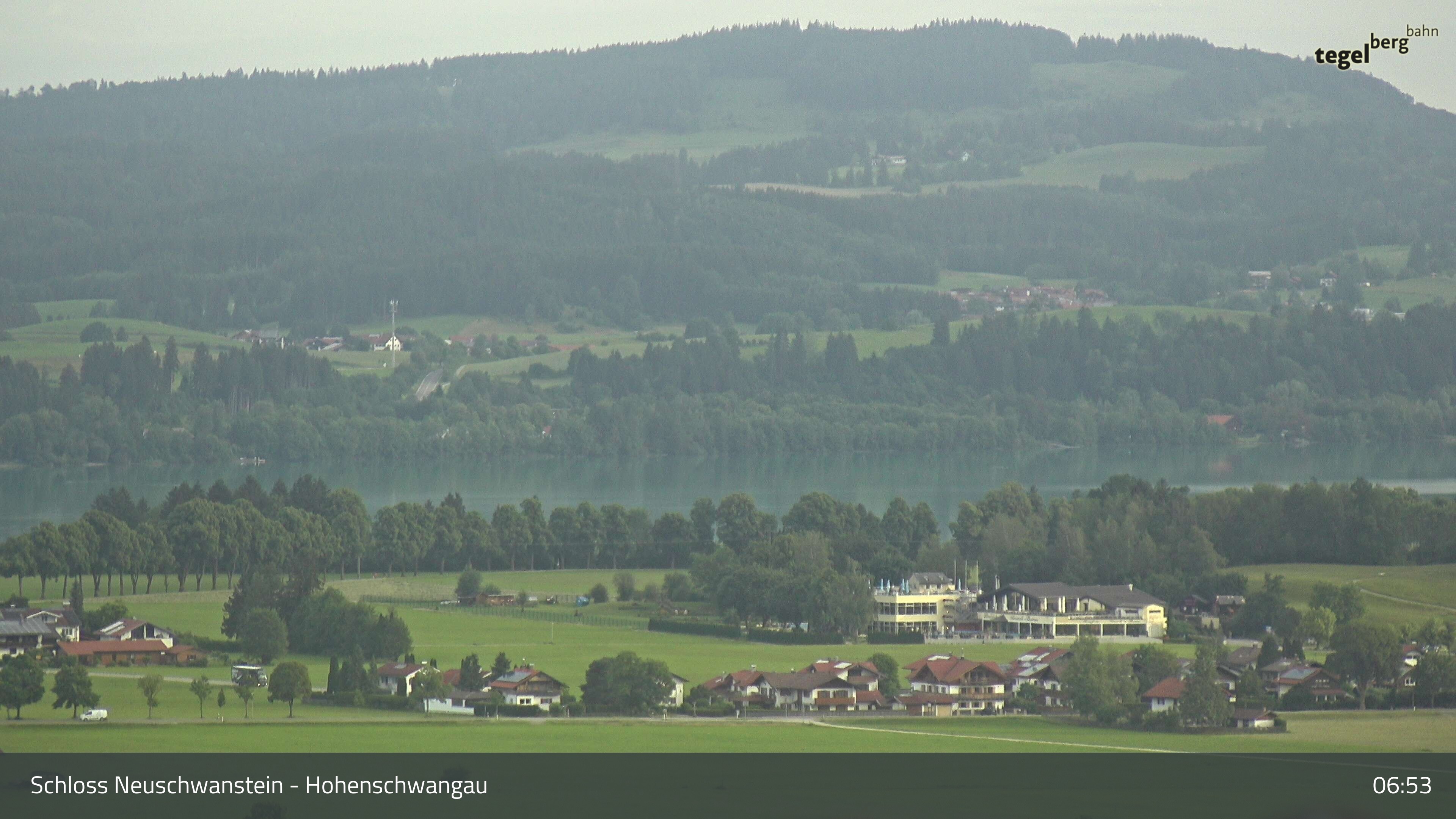 Archiv Foto Webcam Forggensee, Südufer und Schwangau