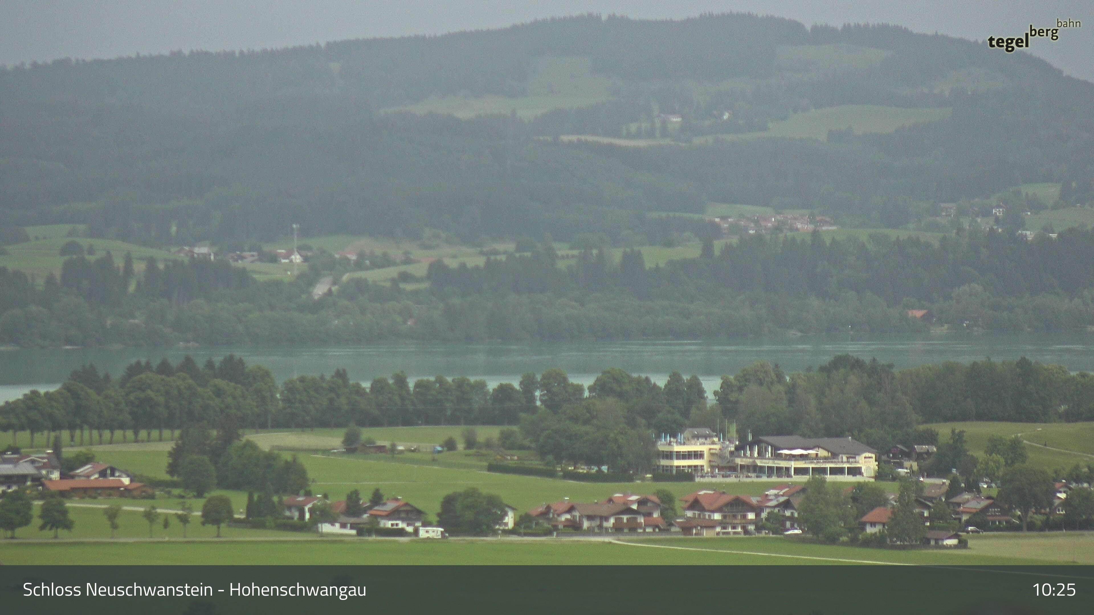 Archiv Foto Webcam Forggensee, Südufer und Schwangau