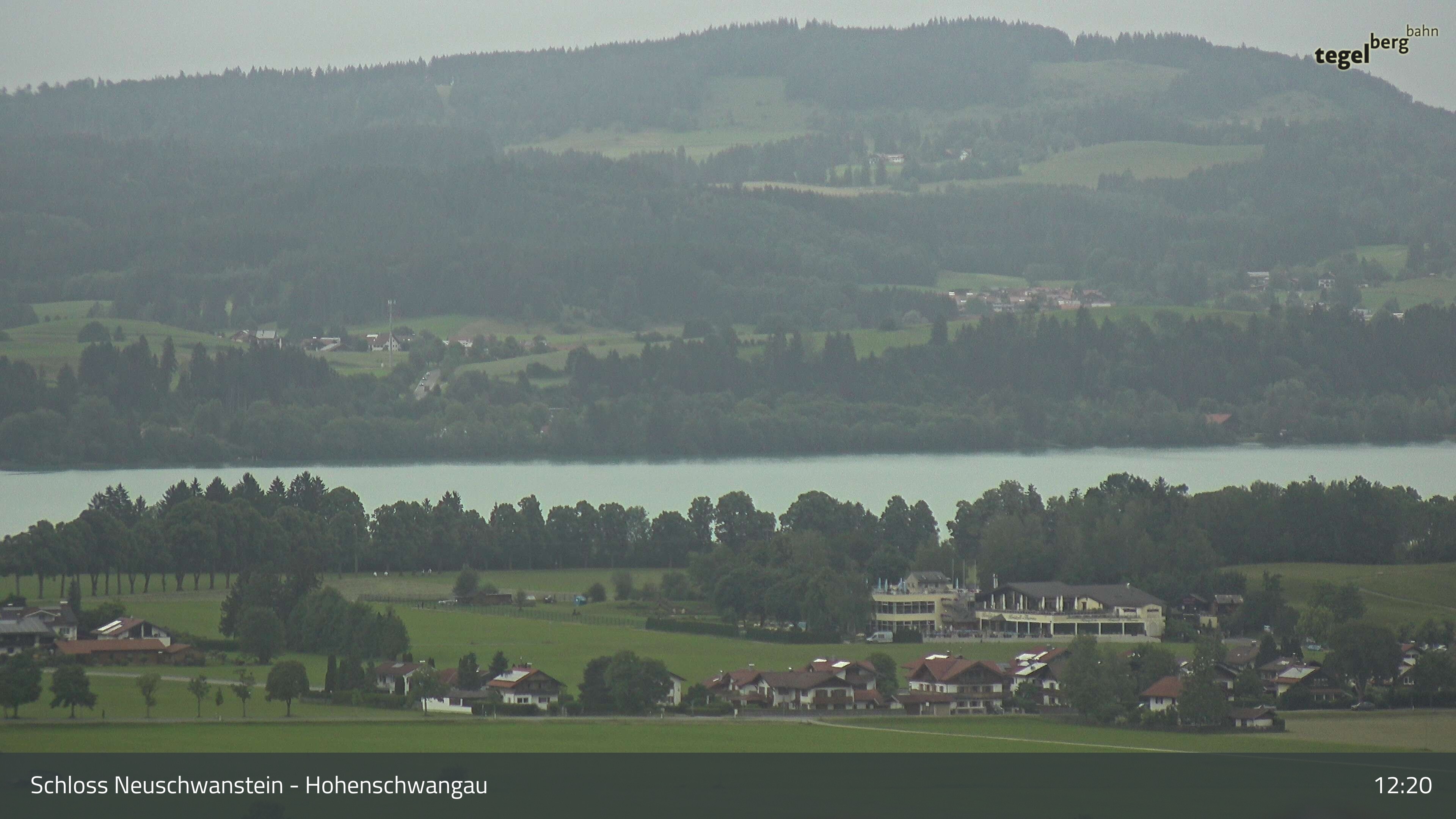 Archiv Foto Webcam Forggensee, Südufer und Schwangau