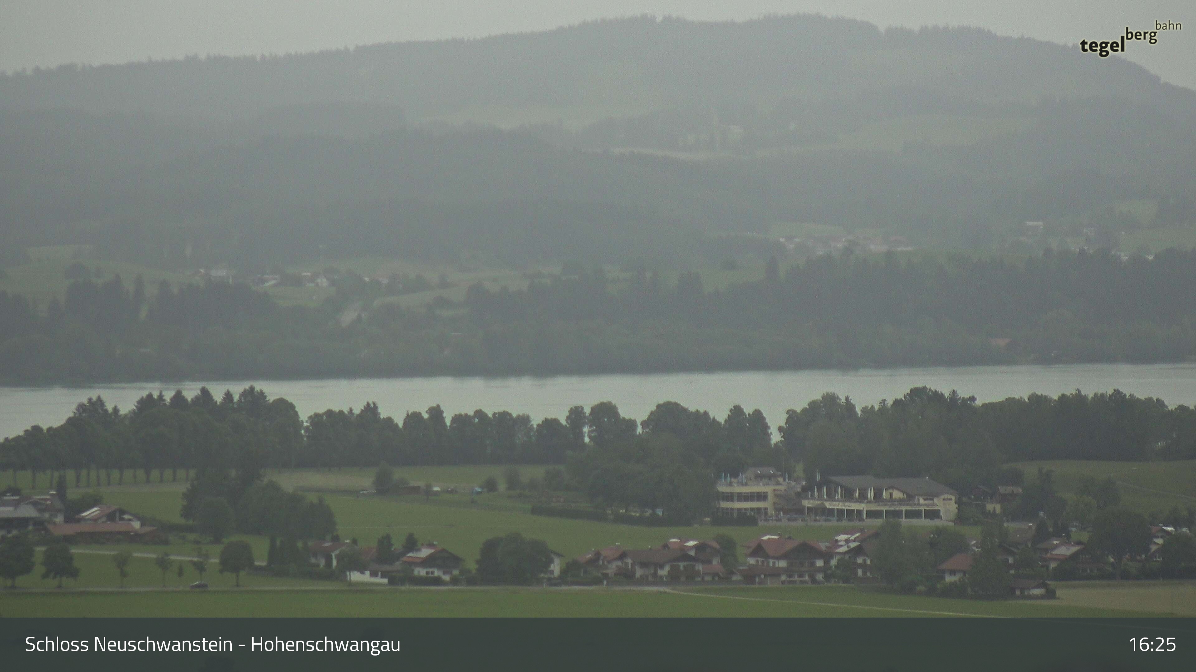 Archiv Foto Webcam Forggensee, Südufer und Schwangau