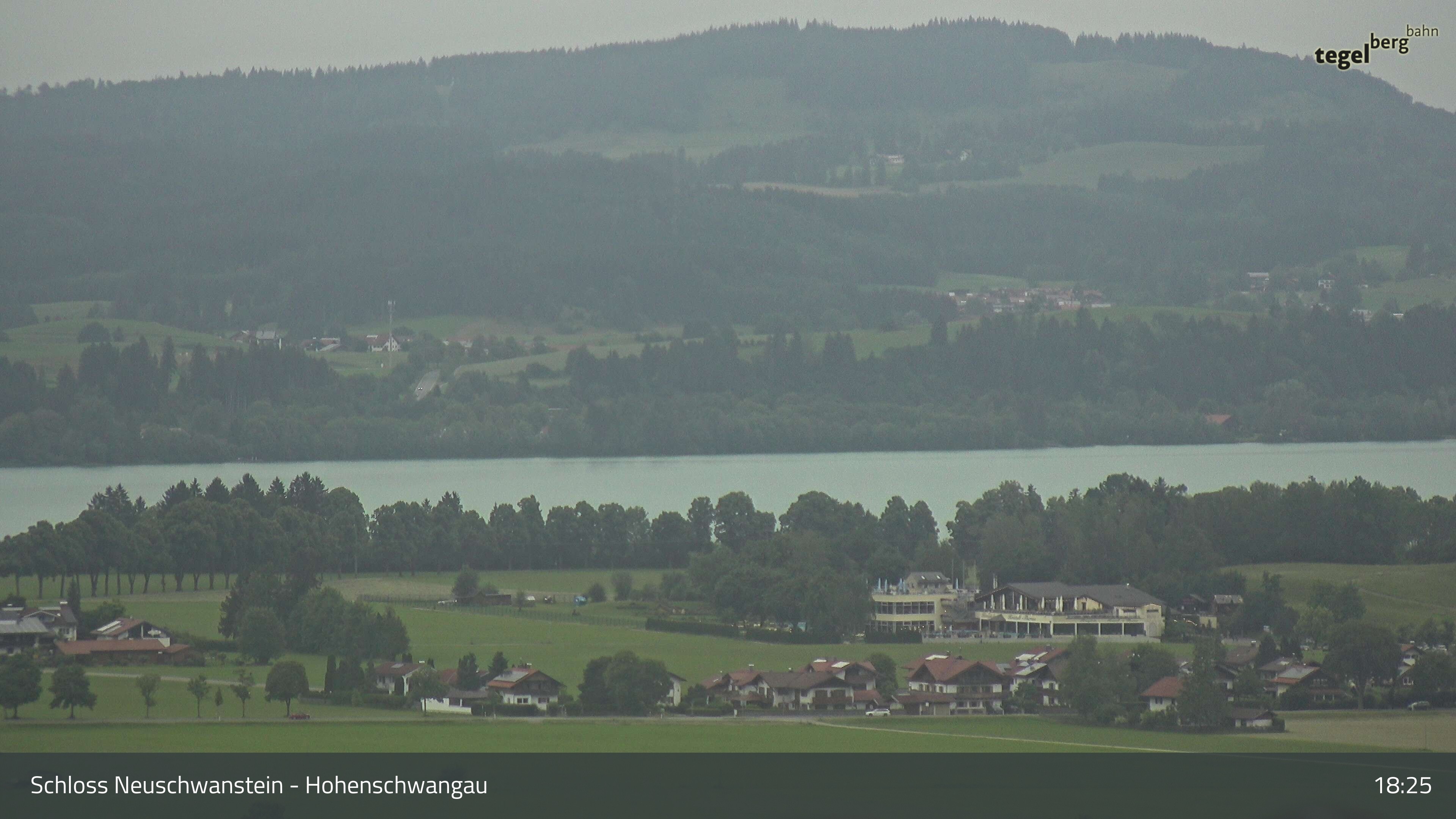 Archiv Foto Webcam Forggensee, Südufer und Schwangau