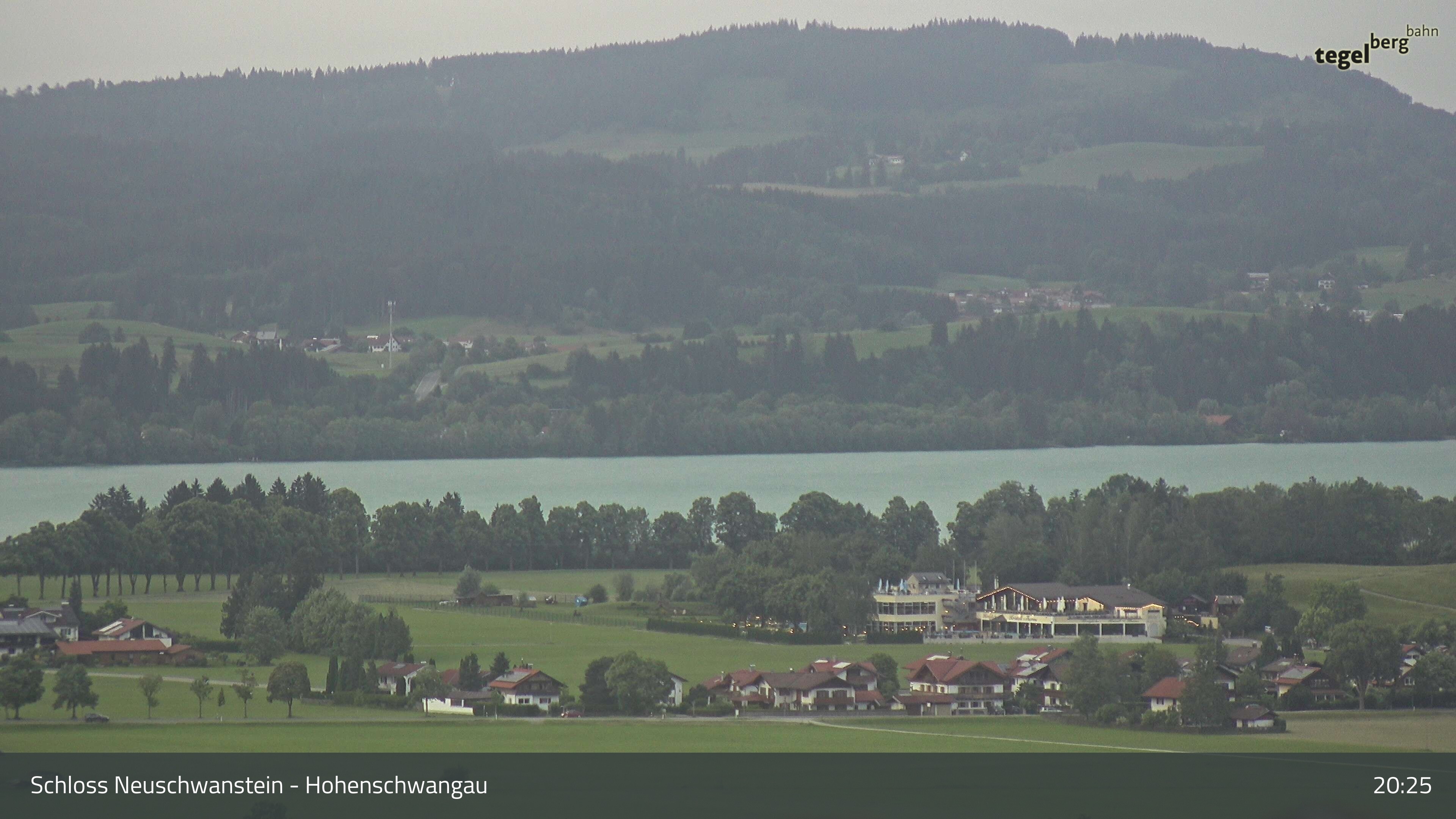 Archiv Foto Webcam Forggensee, Südufer und Schwangau