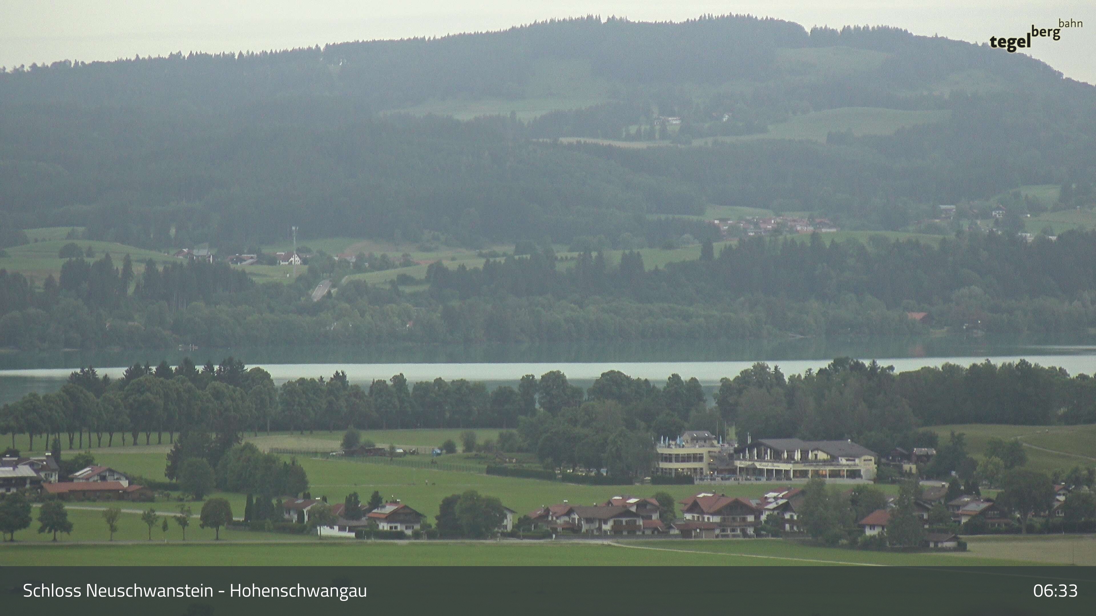 Archiv Foto Webcam Forggensee, Südufer und Schwangau