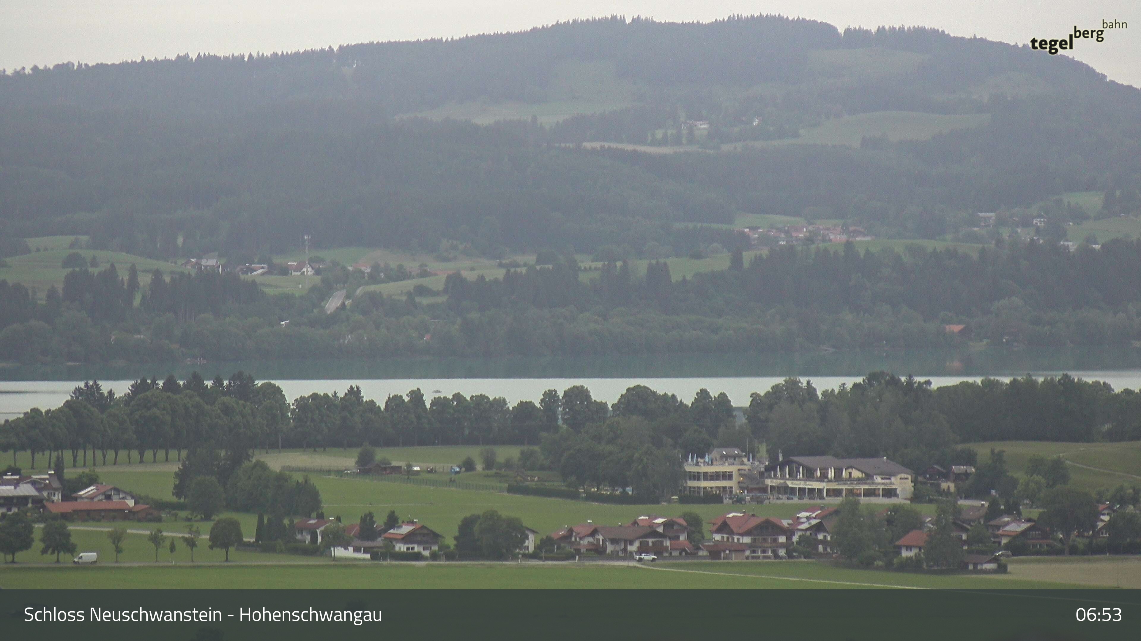 Archiv Foto Webcam Forggensee, Südufer und Schwangau