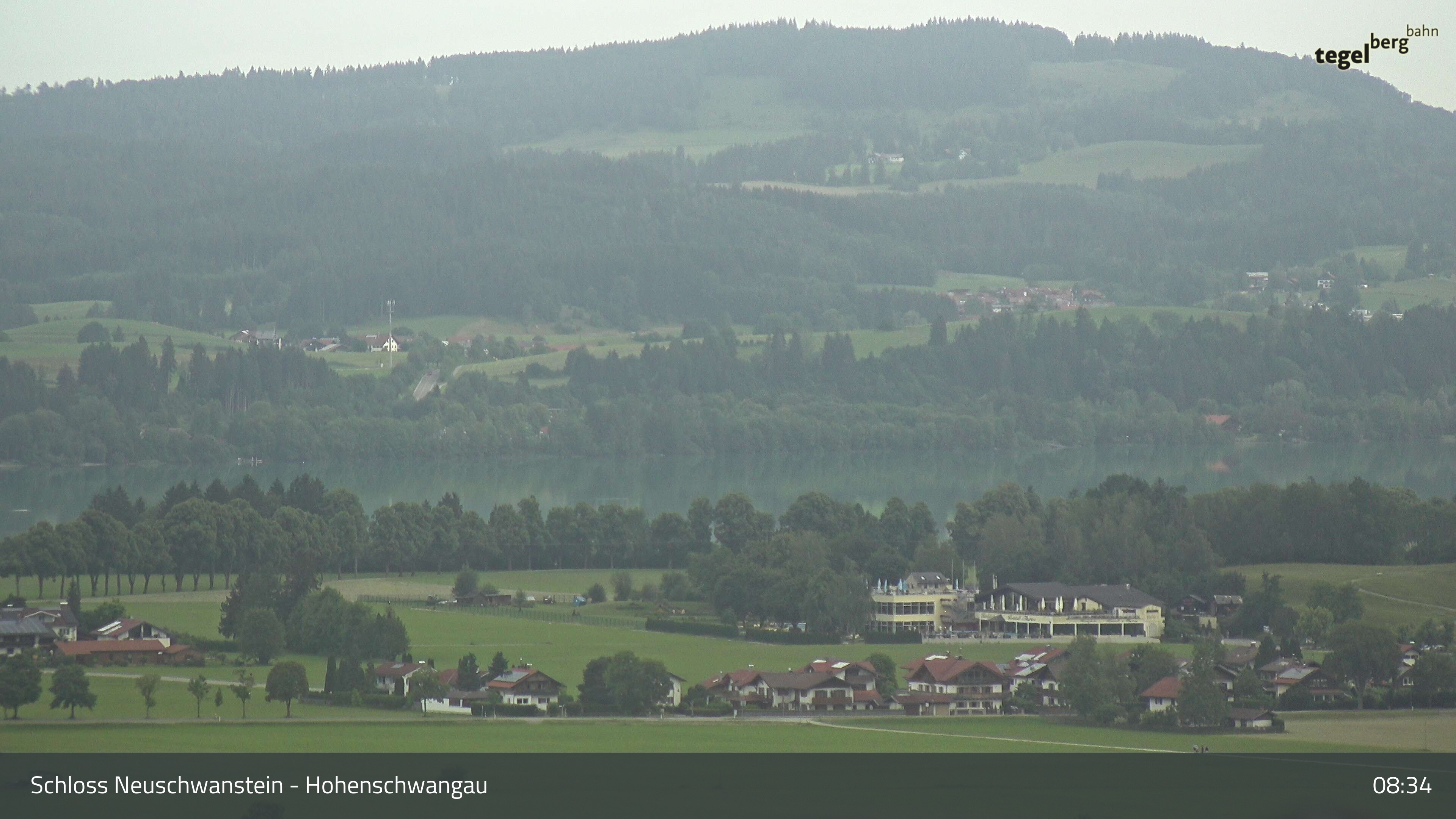 Archiv Foto Webcam Forggensee, Südufer und Schwangau
