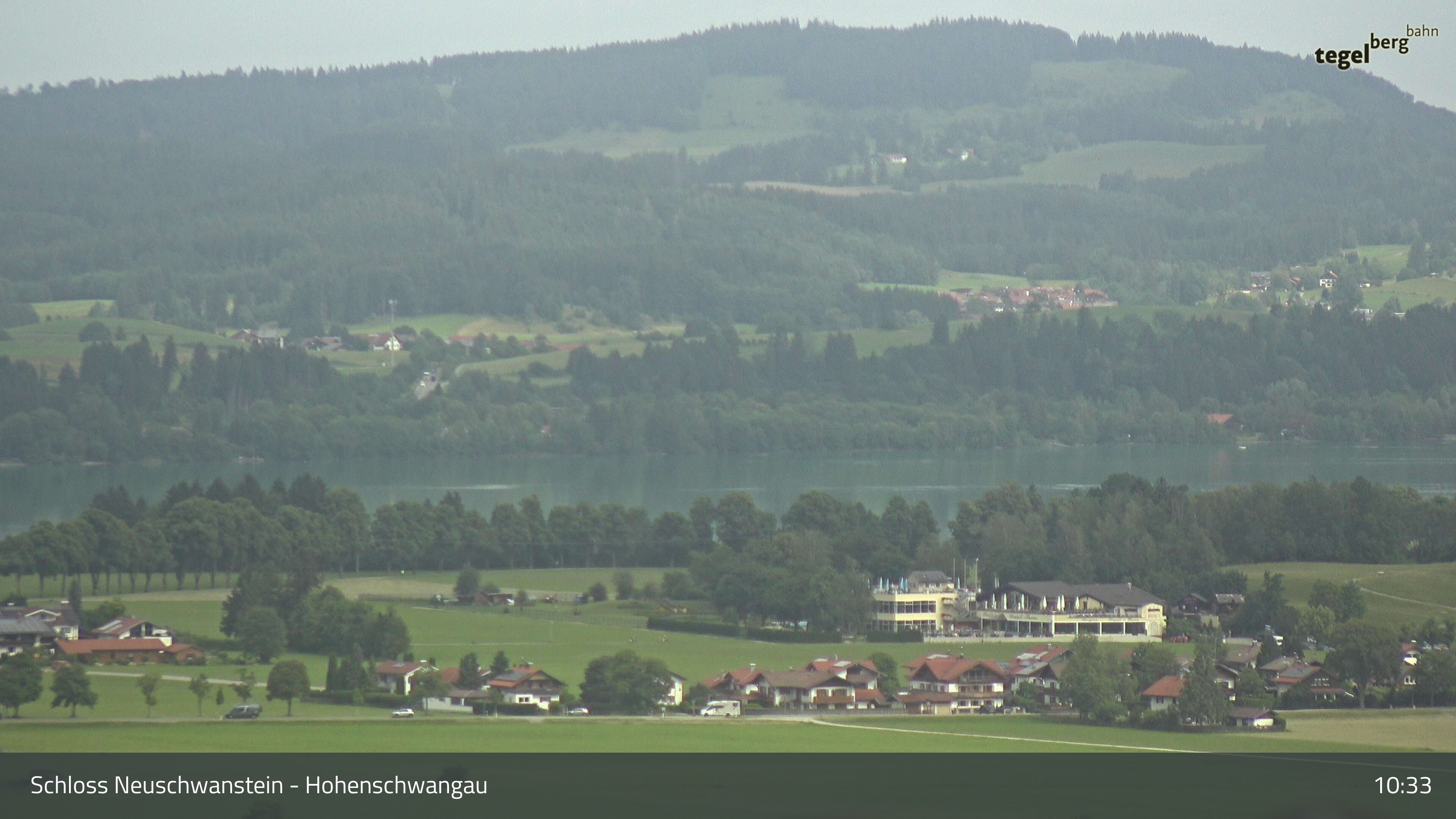 Archiv Foto Webcam Forggensee, Südufer und Schwangau