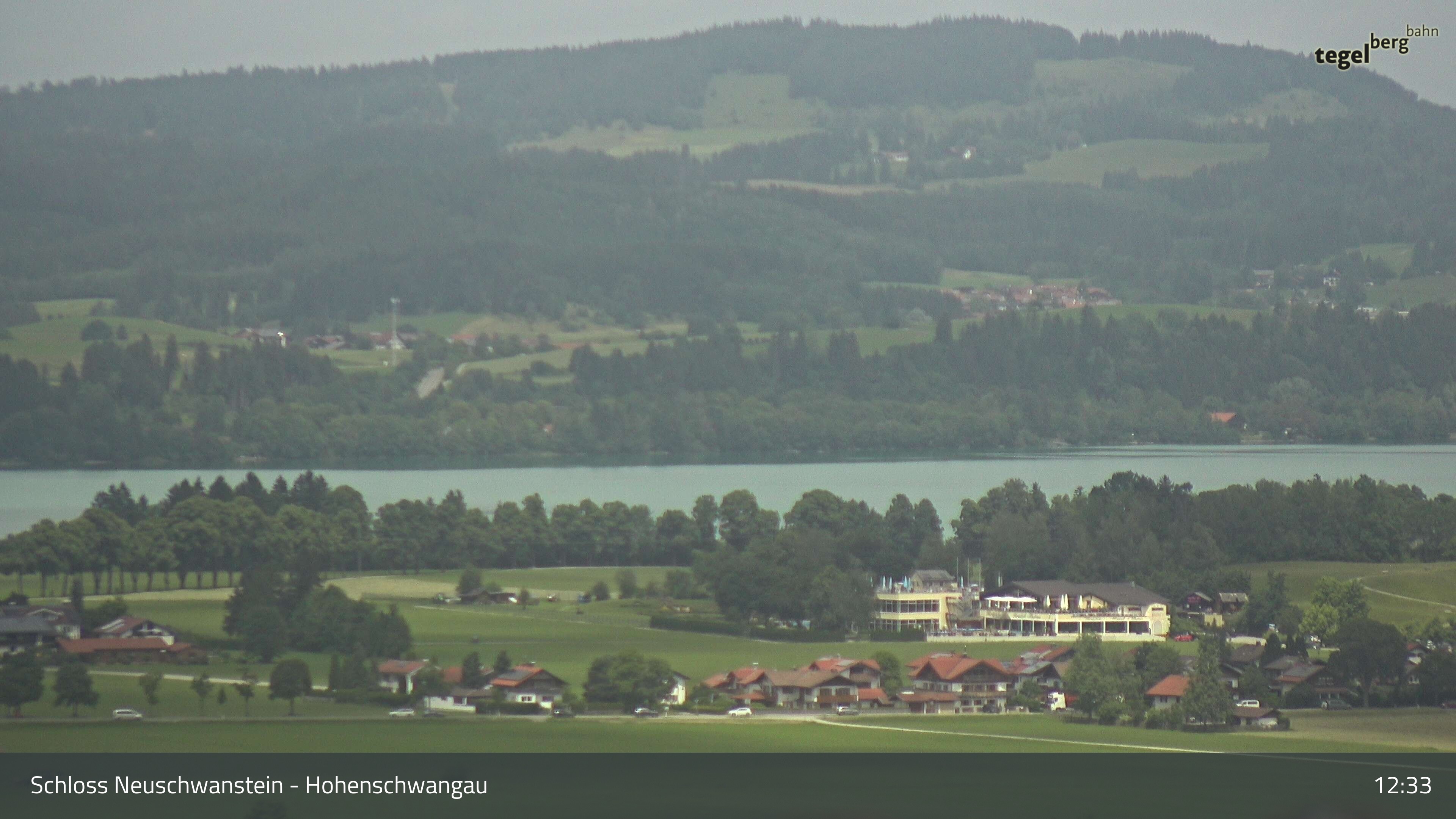 Archiv Foto Webcam Forggensee, Südufer und Schwangau