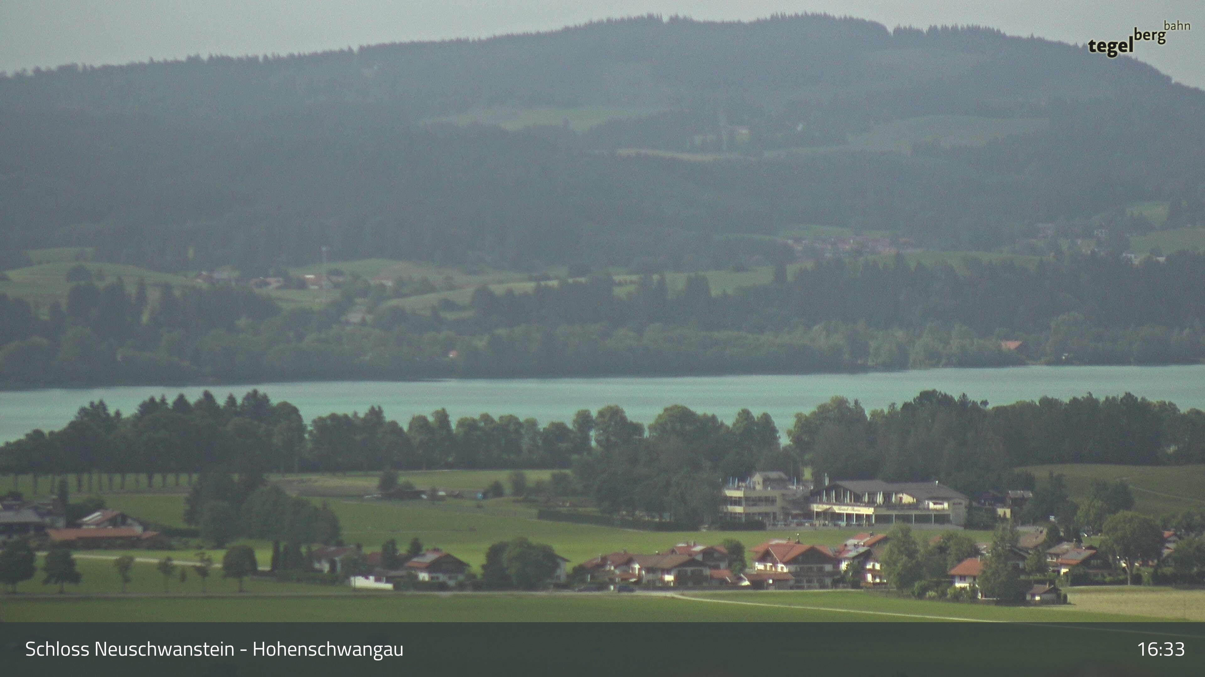 Archiv Foto Webcam Forggensee, Südufer und Schwangau