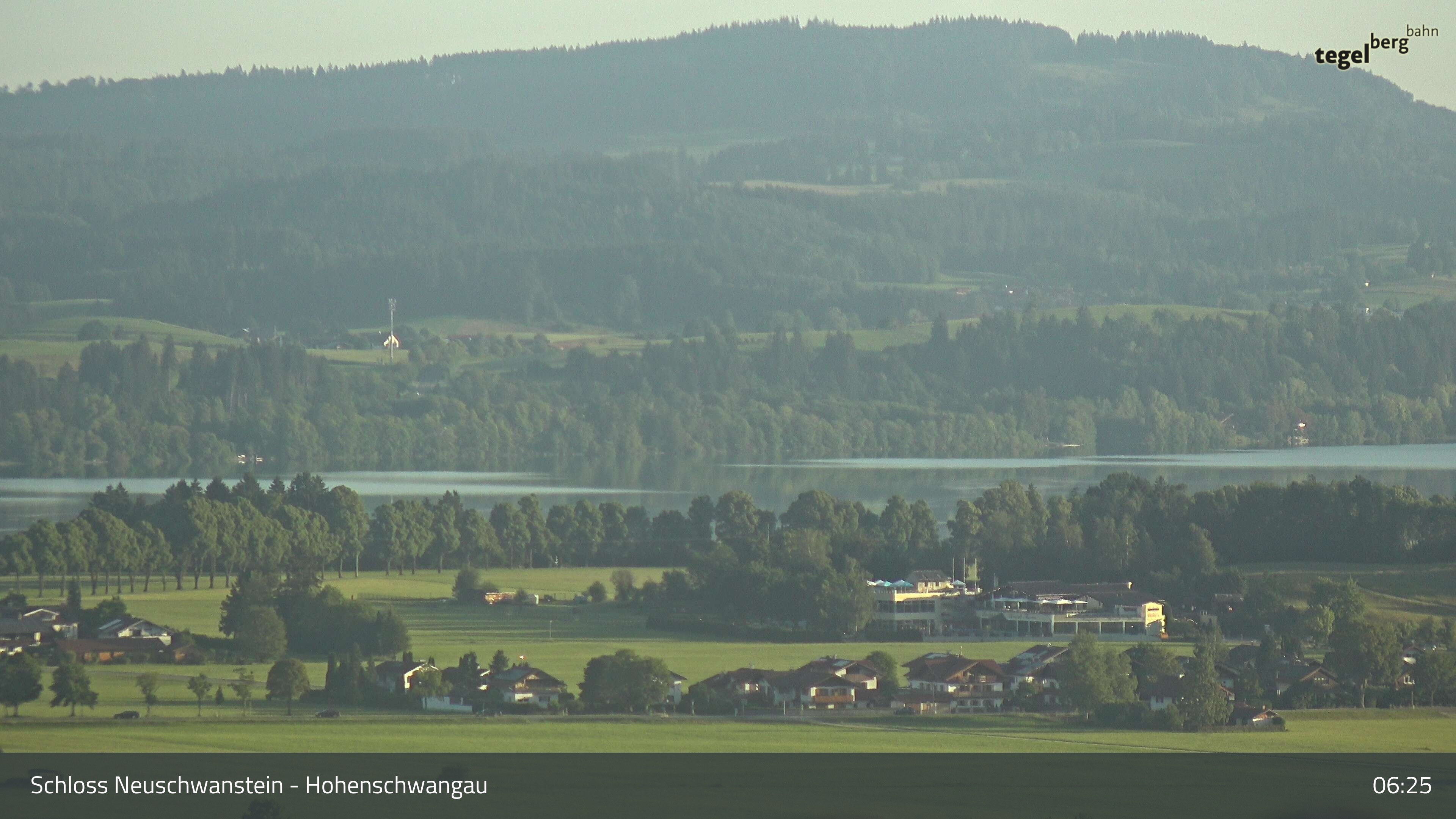 Archiv Foto Webcam Forggensee, Südufer und Schwangau