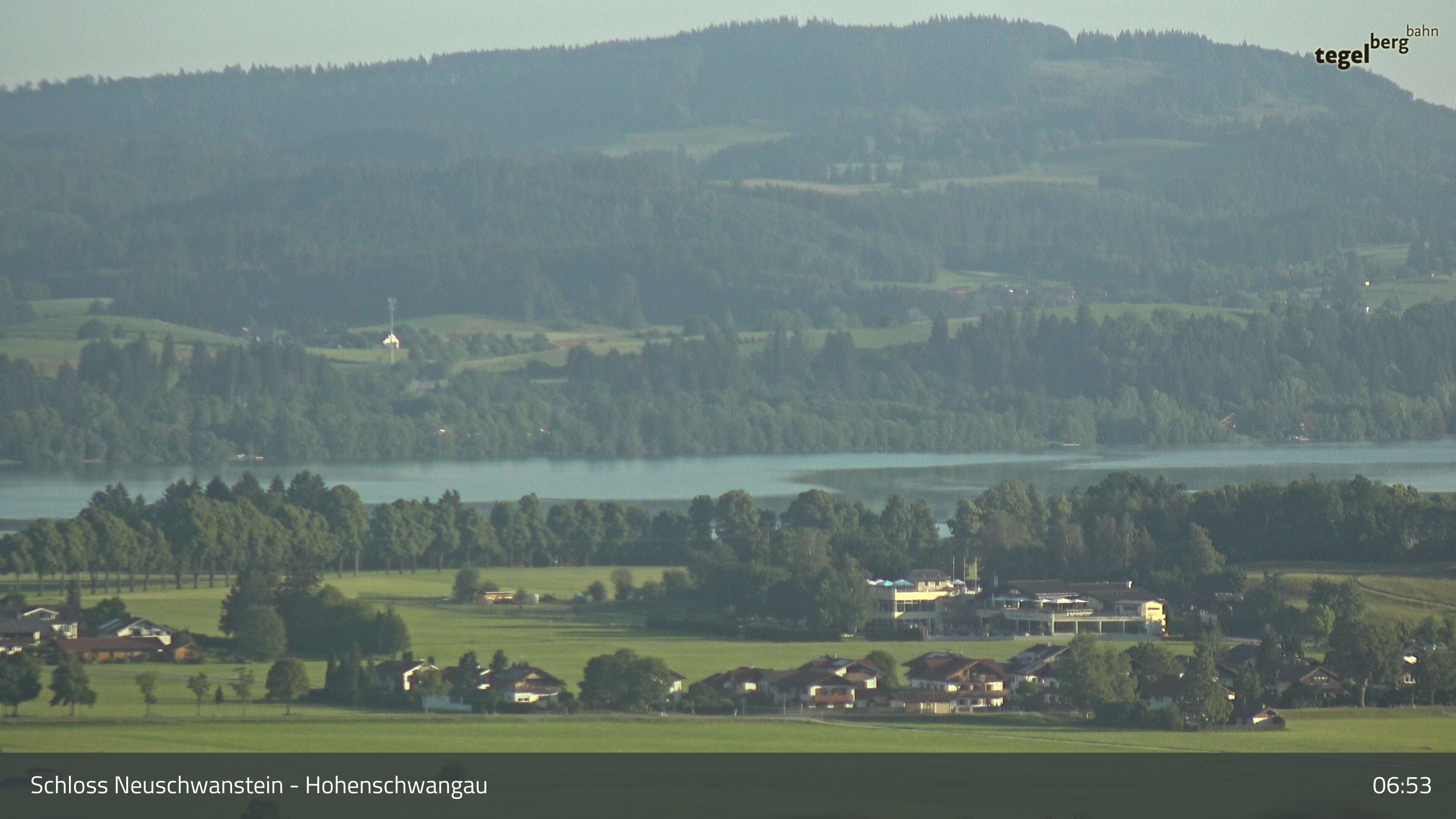 Archiv Foto Webcam Forggensee, Südufer und Schwangau