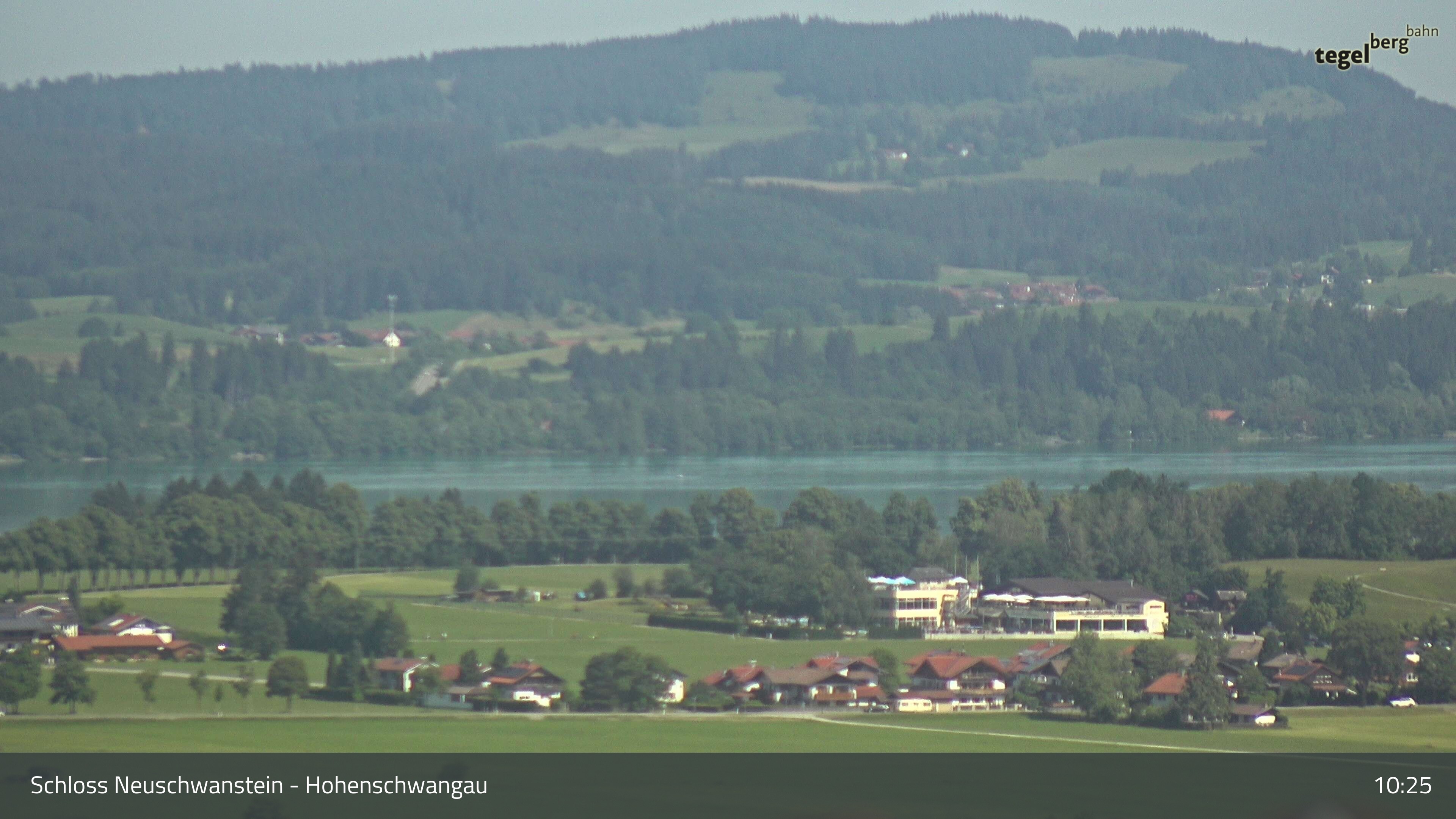 Archiv Foto Webcam Forggensee, Südufer und Schwangau