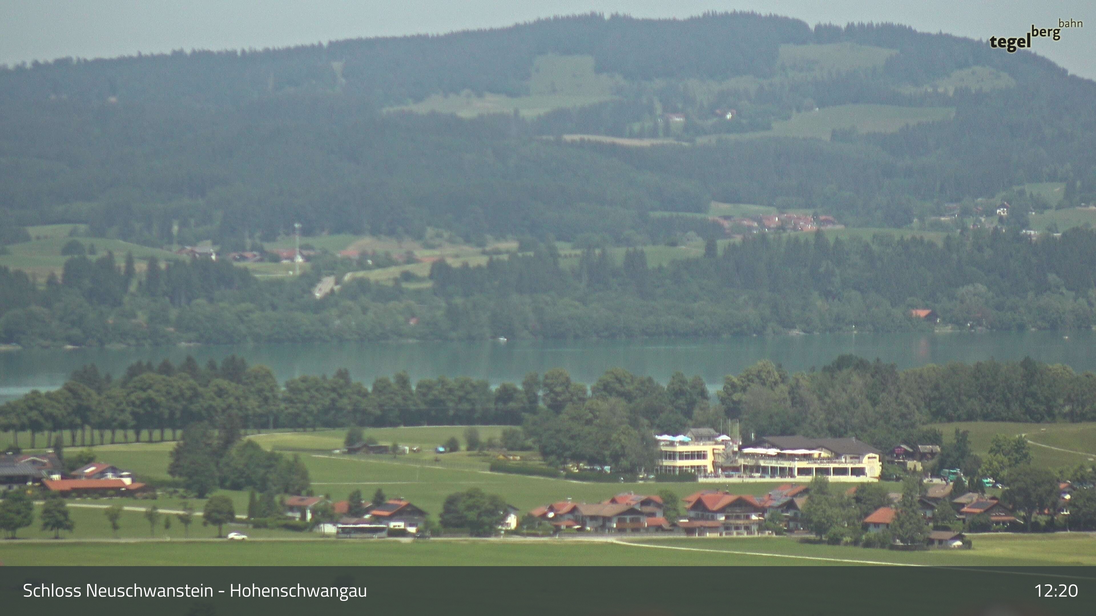 Archiv Foto Webcam Forggensee, Südufer und Schwangau