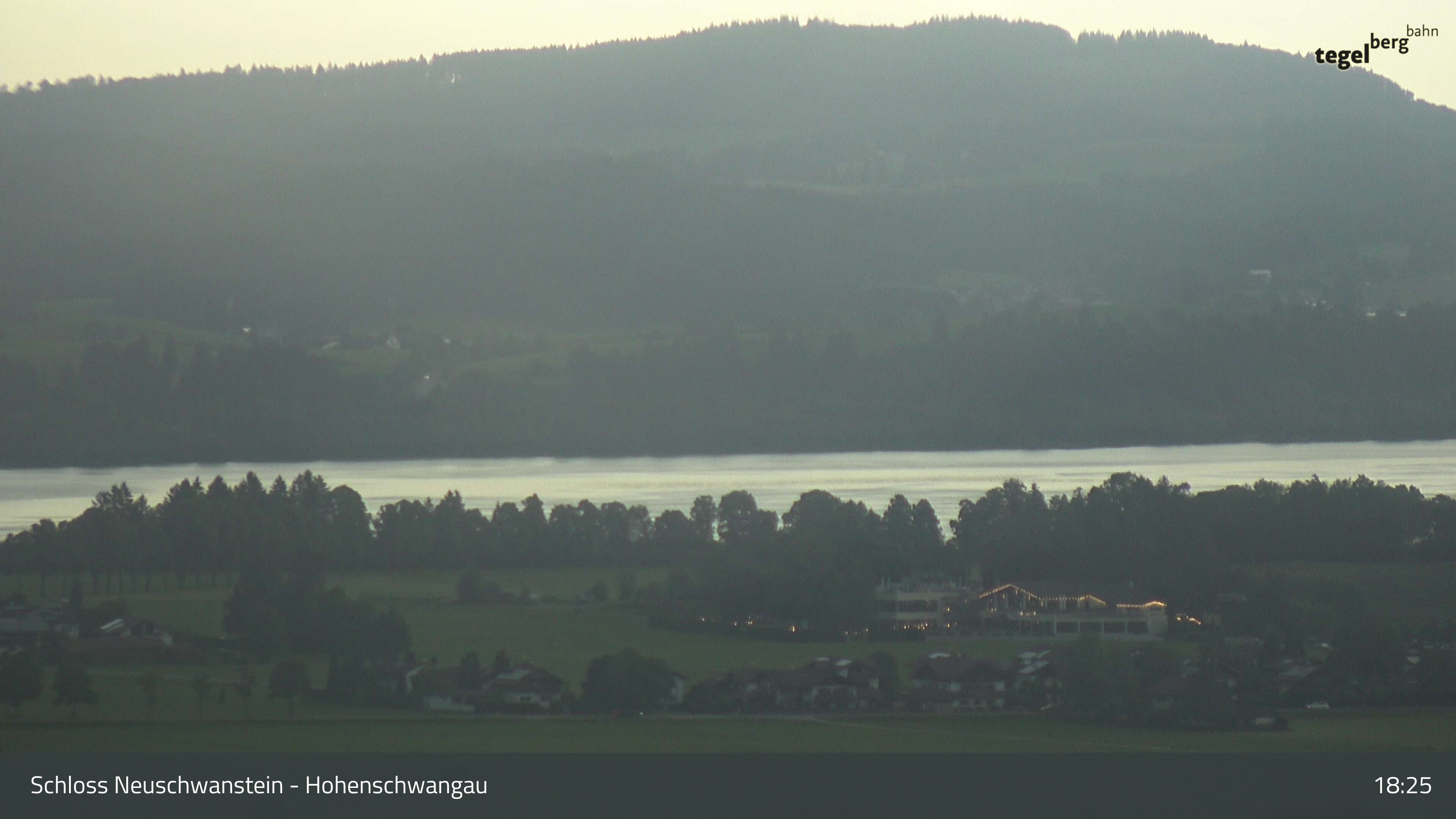 Archiv Foto Webcam Forggensee, Südufer und Schwangau